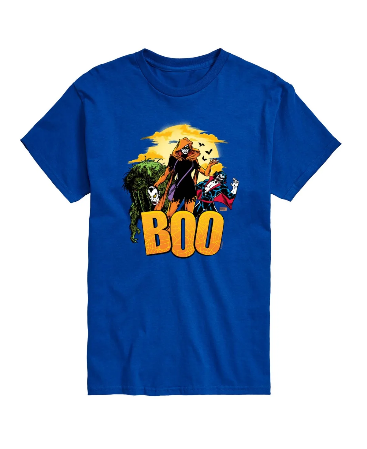 Halloween Characters Boo Collage Graphic T-Shirt by Airwaves