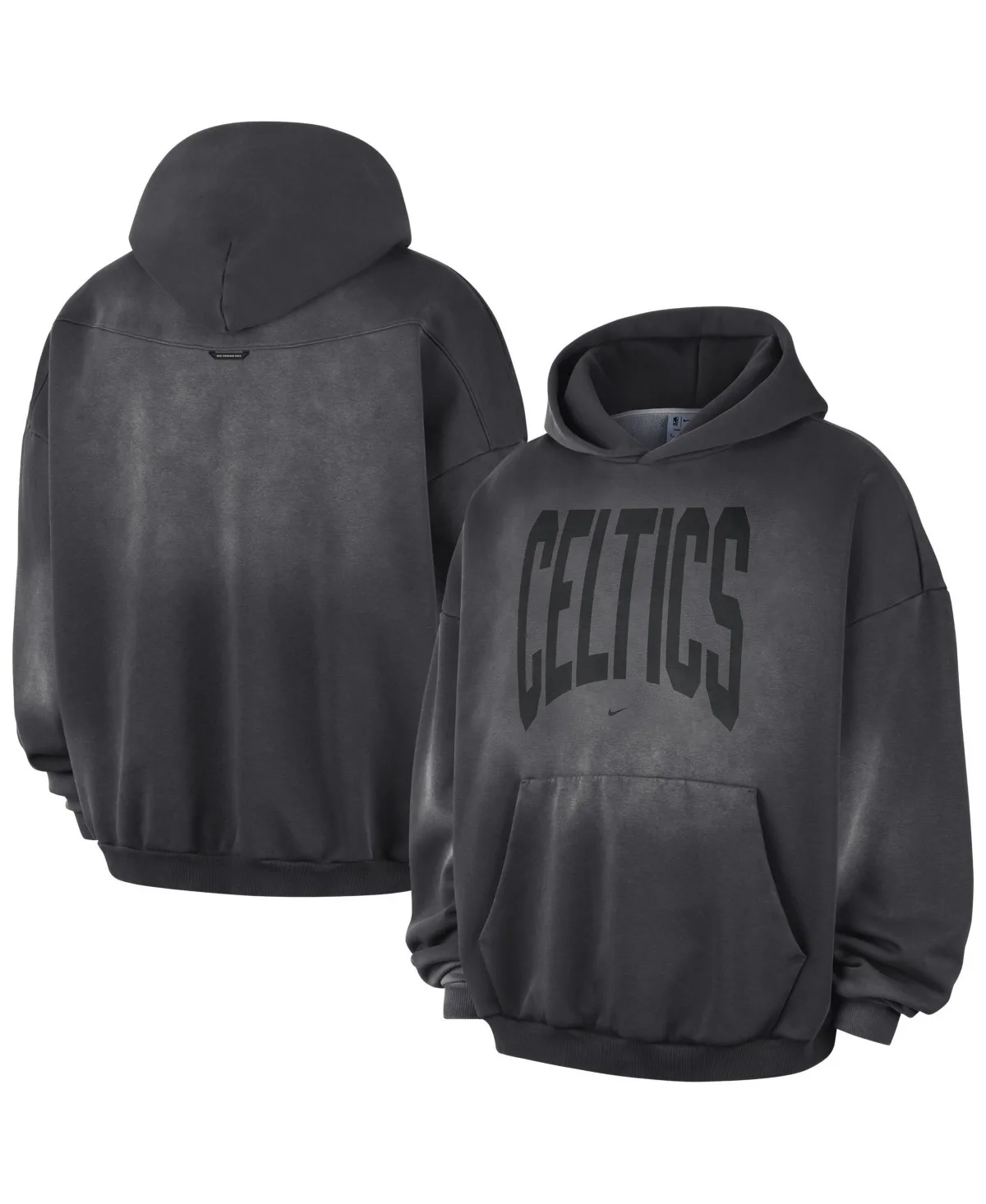 Boston Celtics 2026 Standard Issue Travel Washed Fleece Pullover Hoodie by Nike