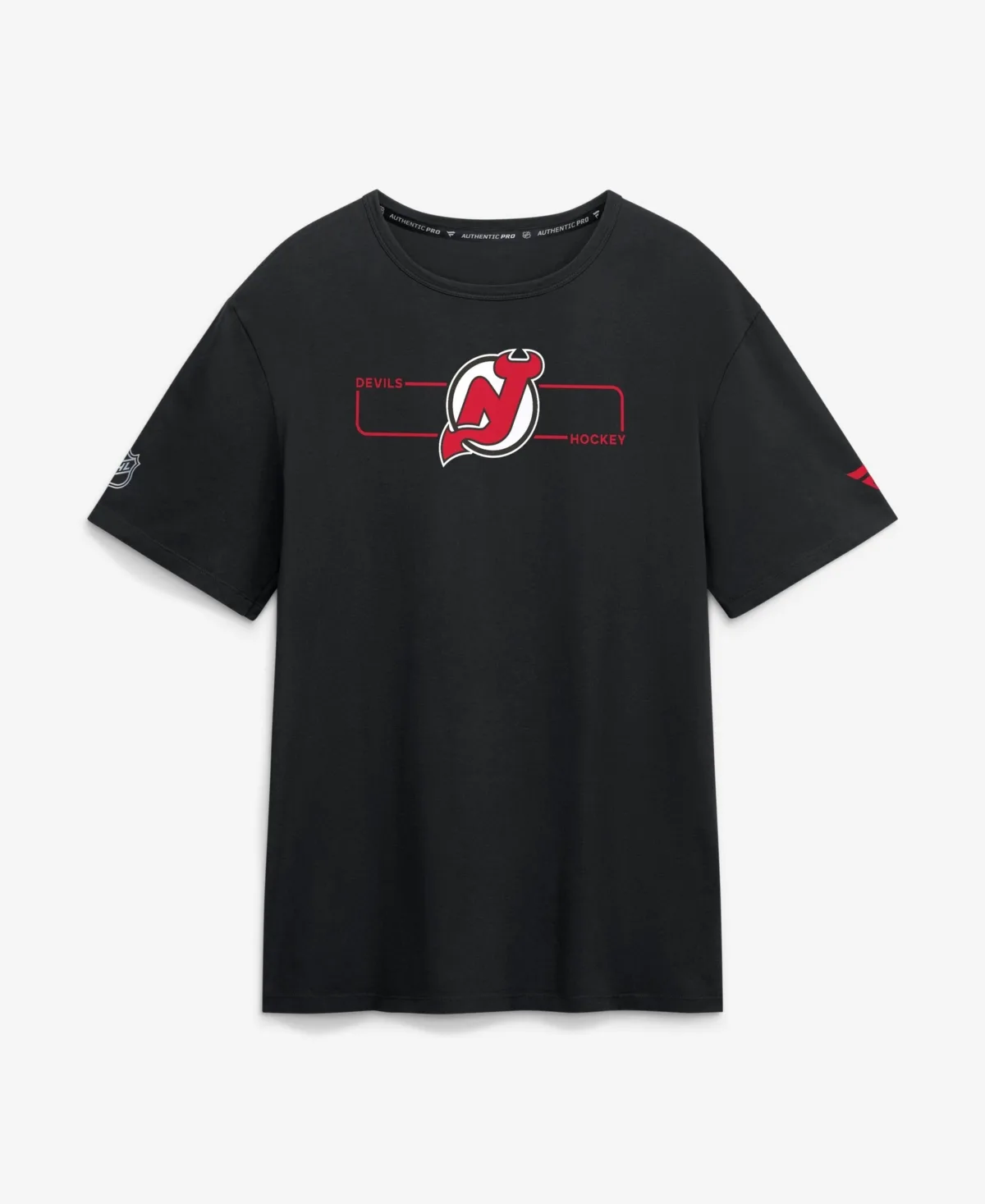 New Jersey Devils Authentic Pro Primary Logo T-Shirt by Fanatics