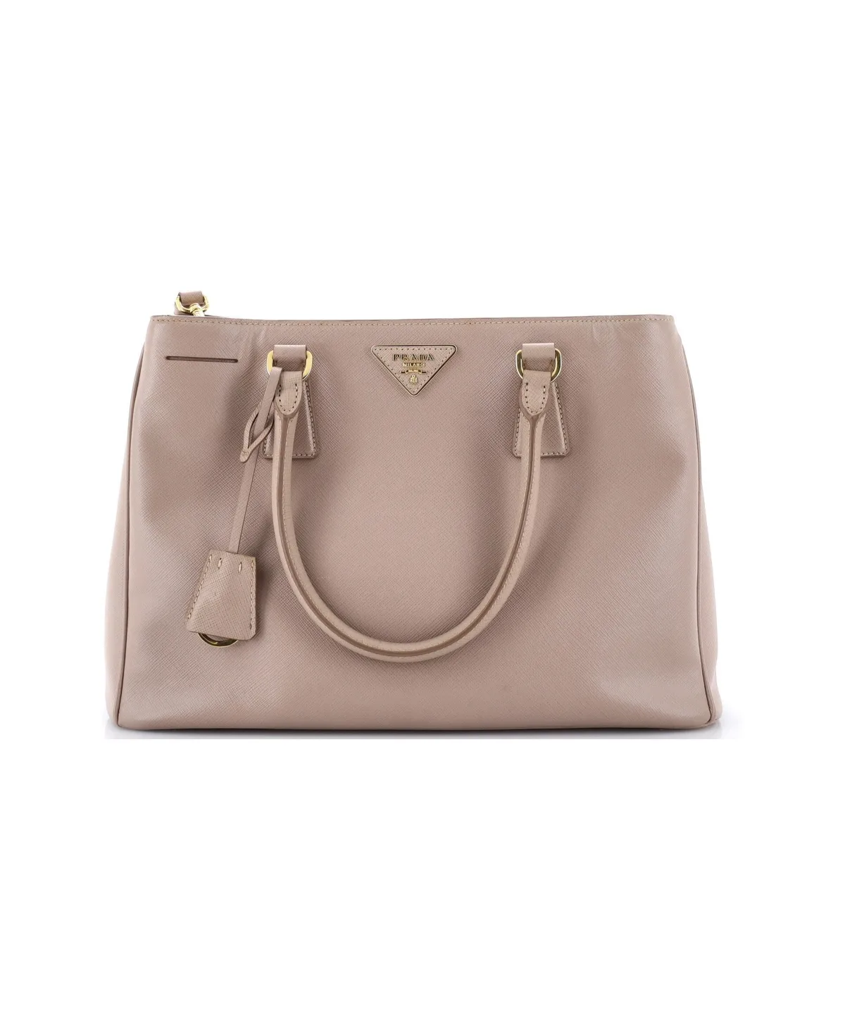 Pre-Owned Medium Gardeners Tote Saffiano Leather by Prada