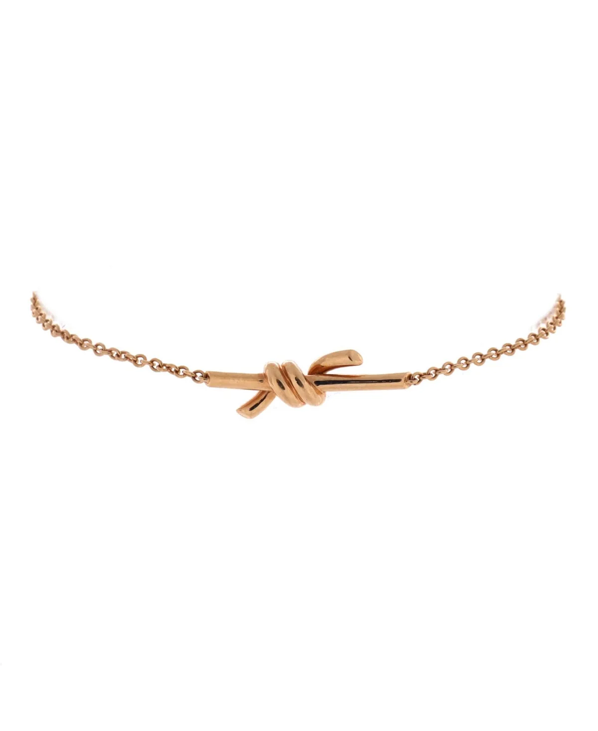 Pre-Owned Knot Chain Bracelet by Tiffany & Co.