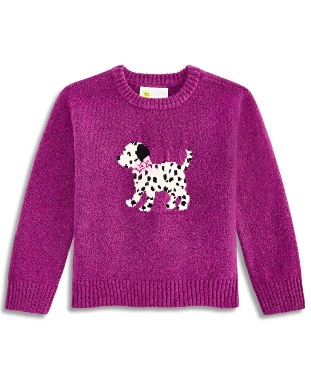 Dalmatian Long-Sleeve Sweater by Epic Threads