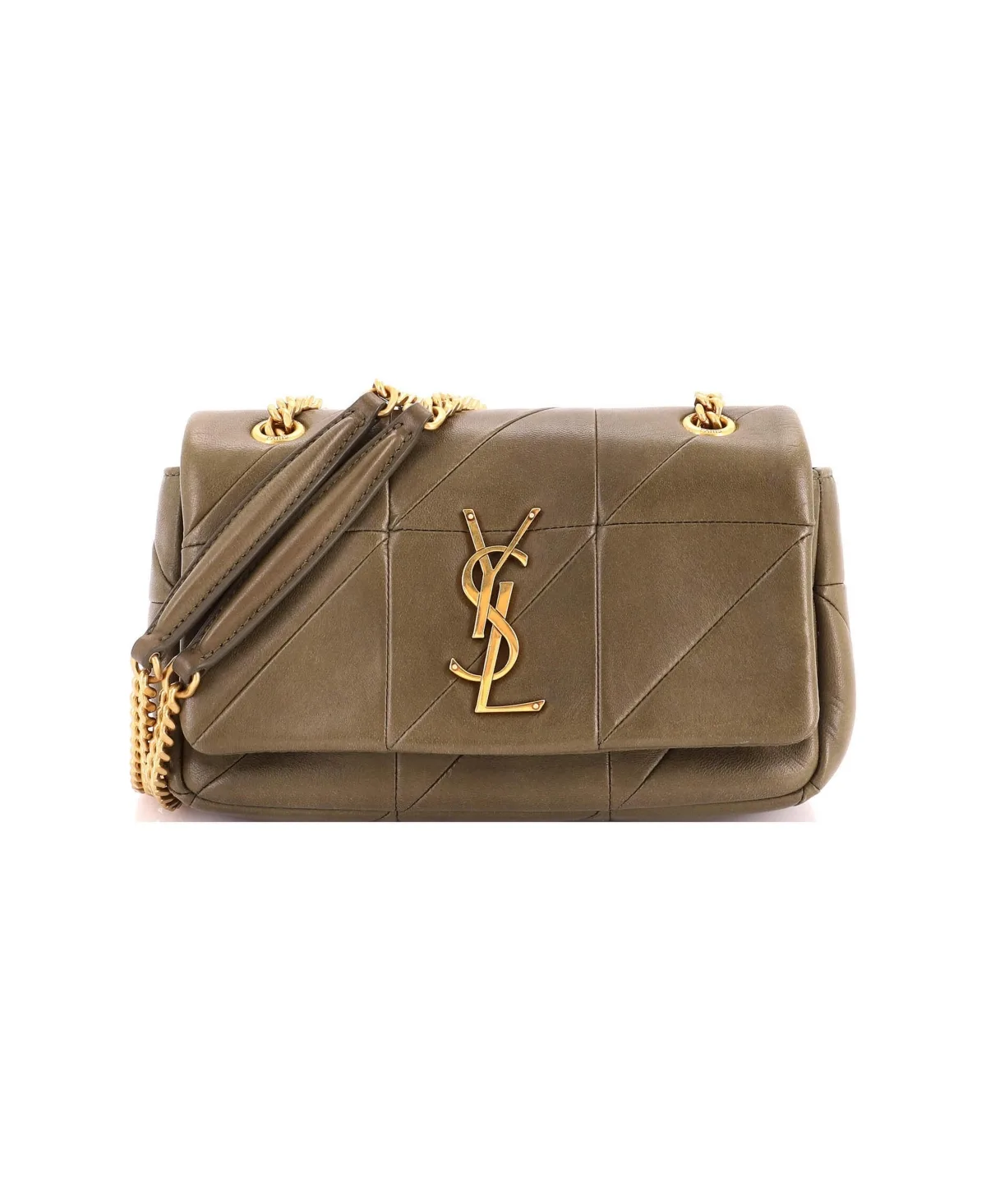 Pre-Owned Saint Laurent Small Jamie Flap Bag Quilted Leather by Saint Laurent