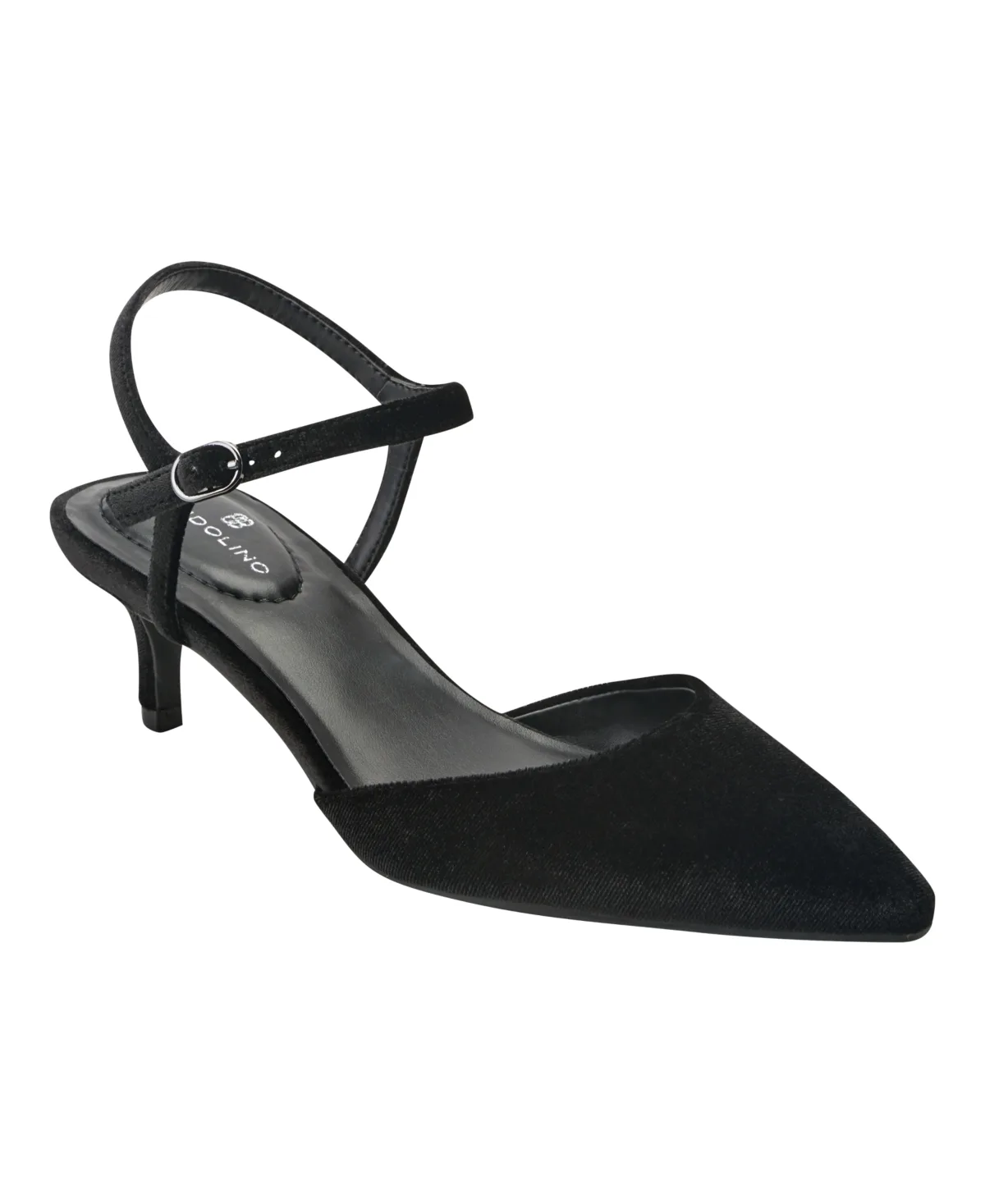 Bandolino Rose Ankle Strap Kitten Heel Pumps by Bandolino