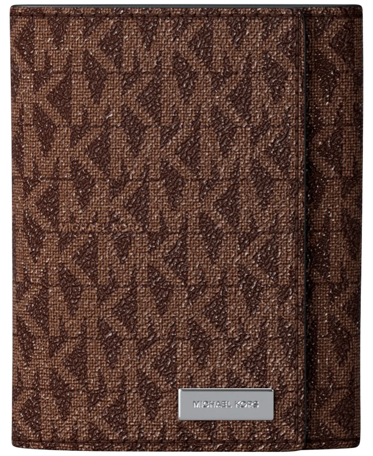 Michael Kors Signature Monogram Print Trifold Wallet by MICHAEL Michael Kors