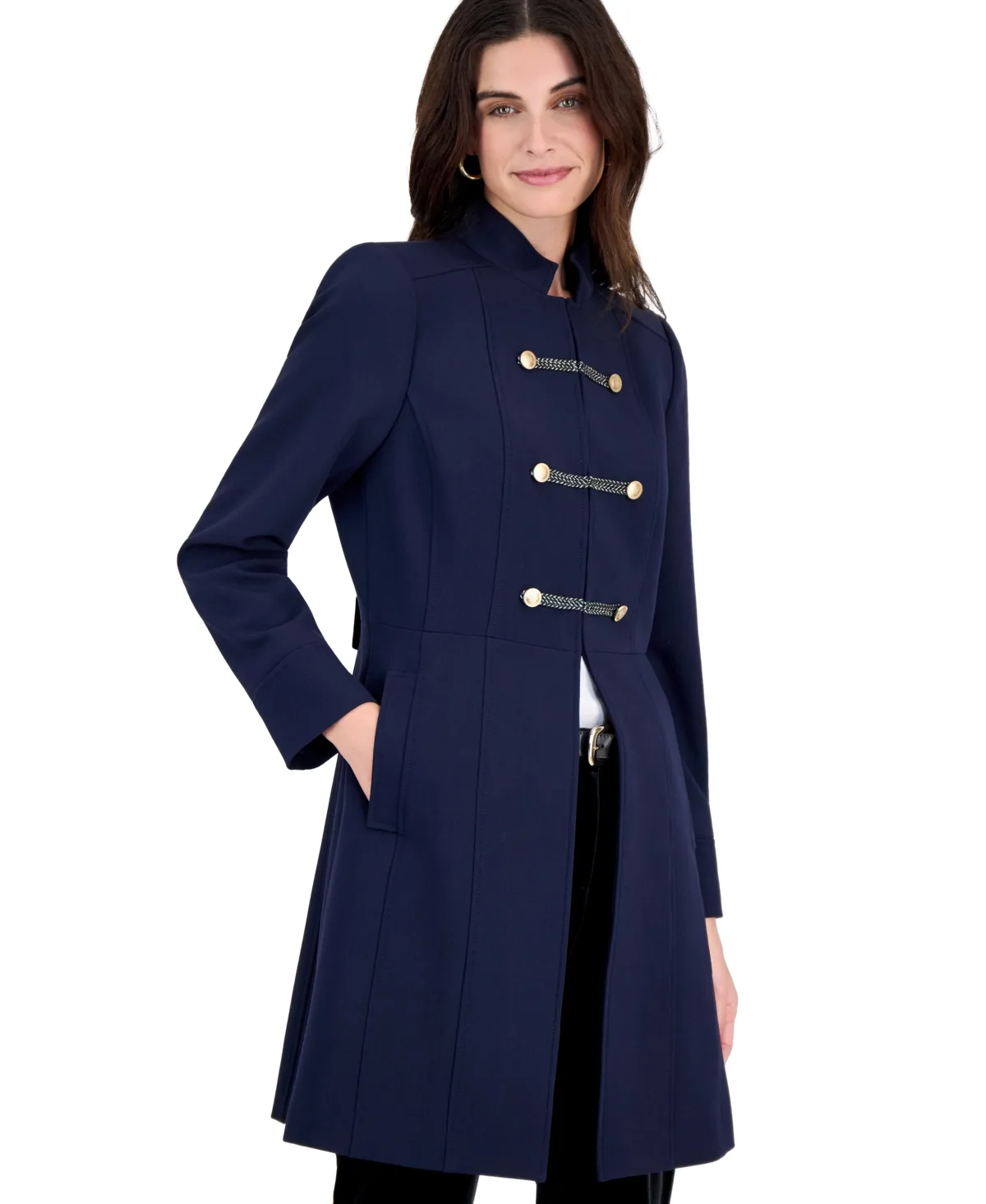 Tahari Asl Military Long-Sleeve Topper Jacket by Tahari