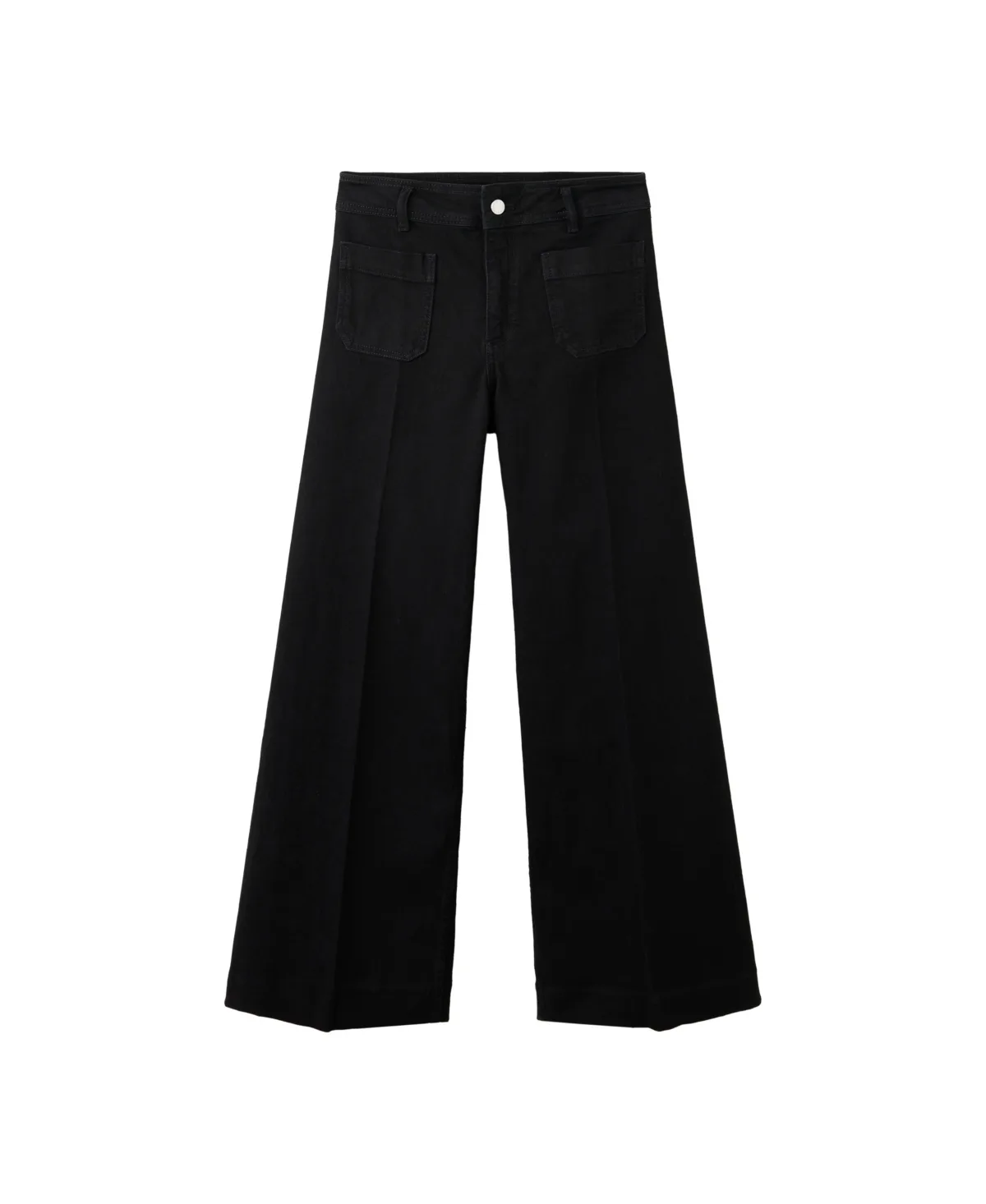 Jessie High-Waisted Wide-Leg Jeans by Mango