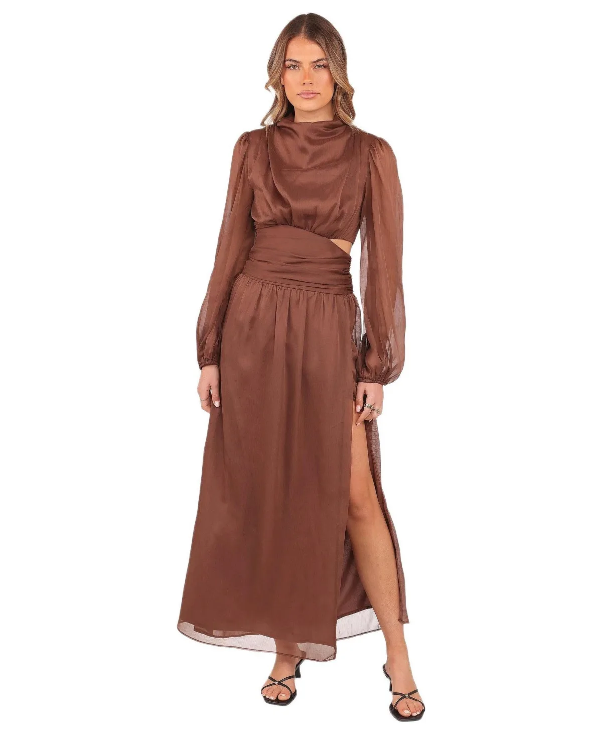 Neveah Long Sleeve Maxi Dress by Petal and Pup