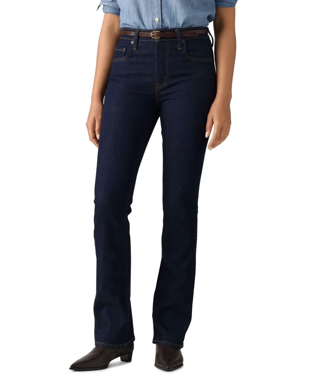 725 High Rise Bootcut Stellar Stretch Jeans