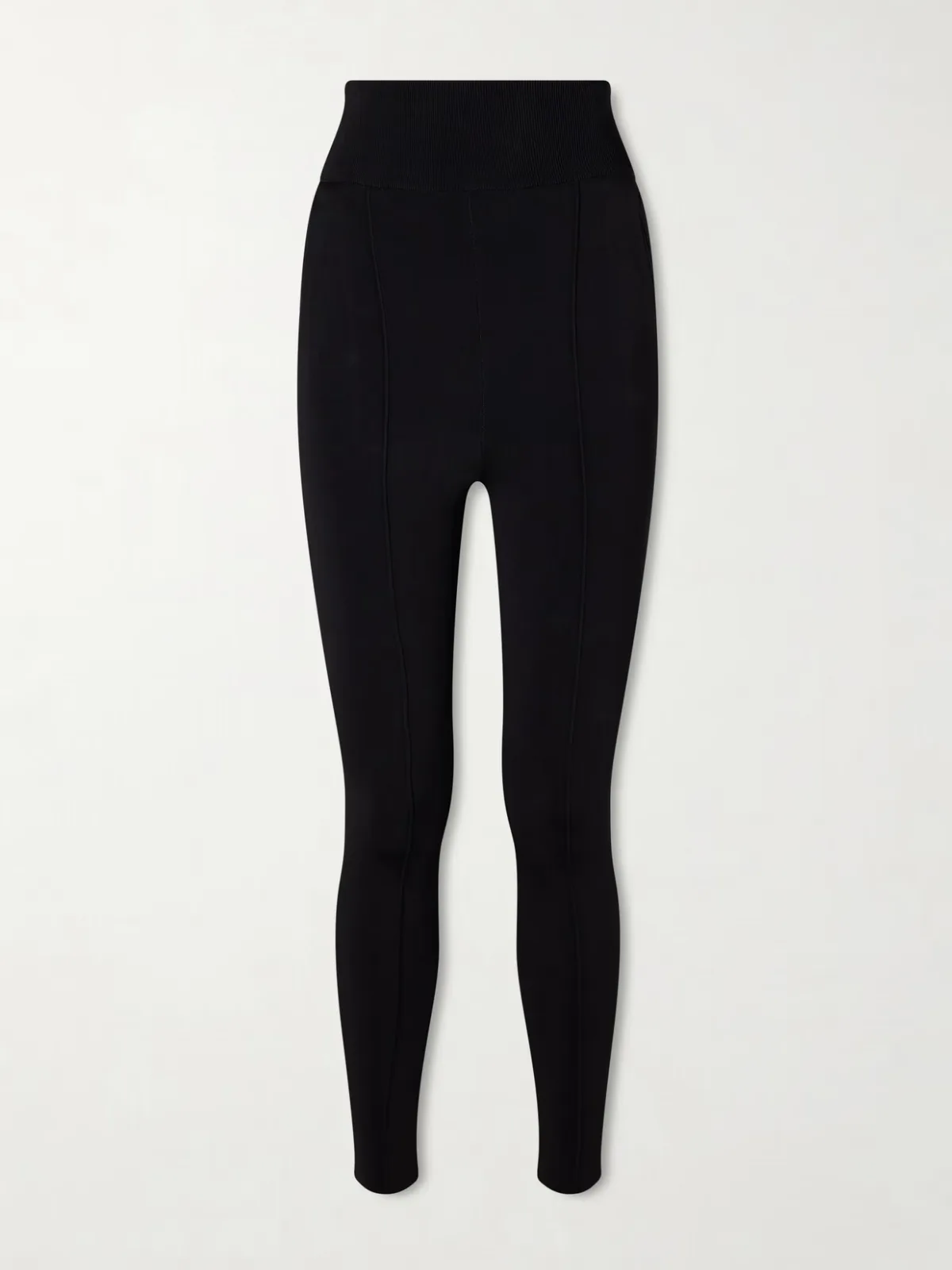 - Paneled Stretch-knit Leggings -