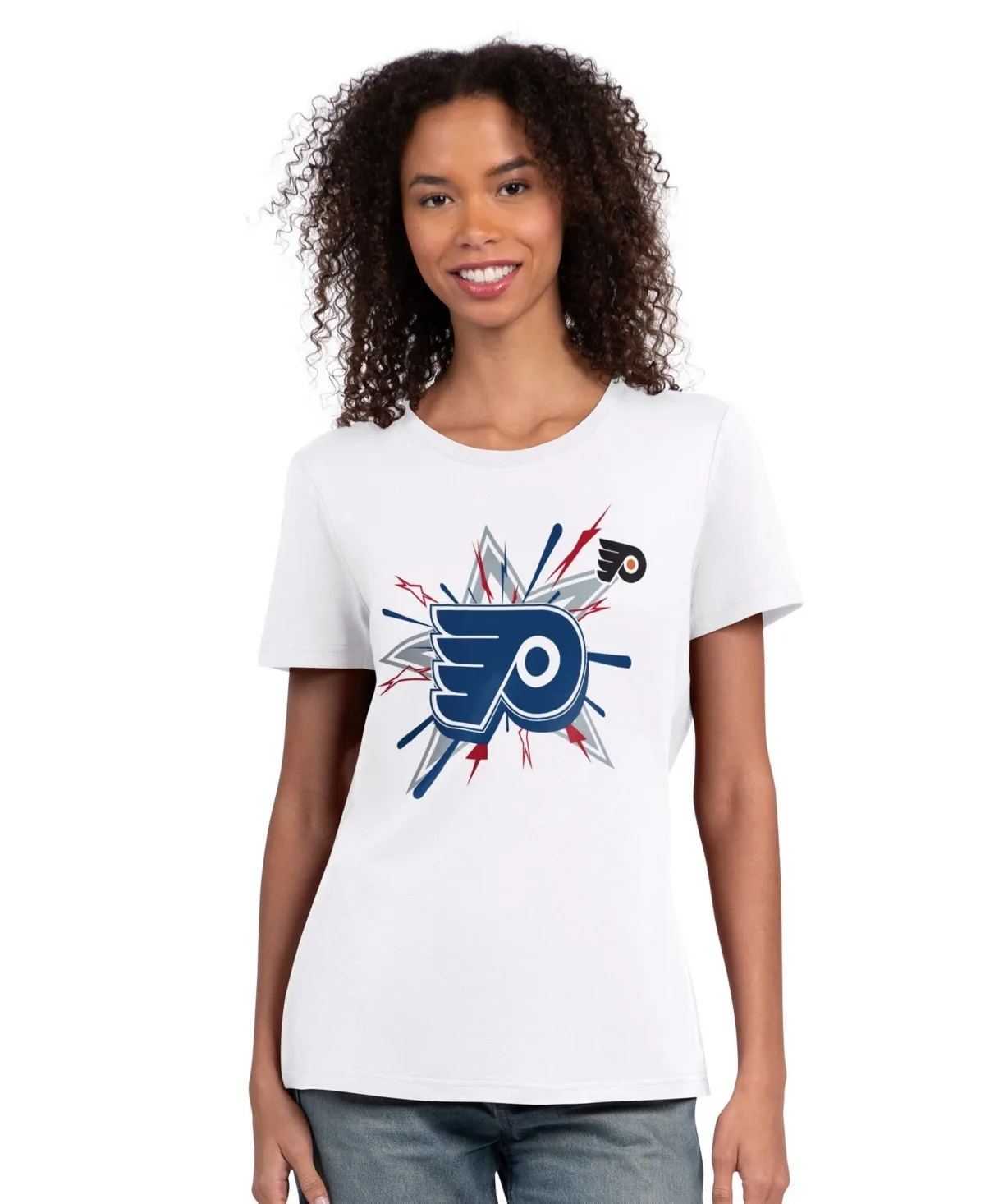 Philadelphia Flyers Americana Fireworks T-Shirt by Starter