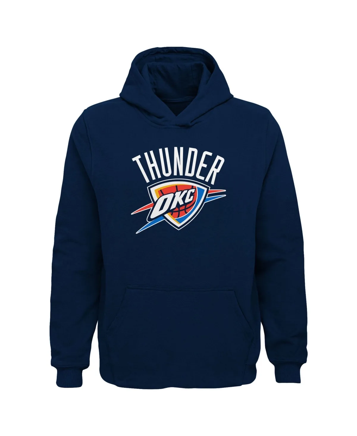 Oklahoma City Thunder Primary Logo Pullover Hoodie by Outerstuff