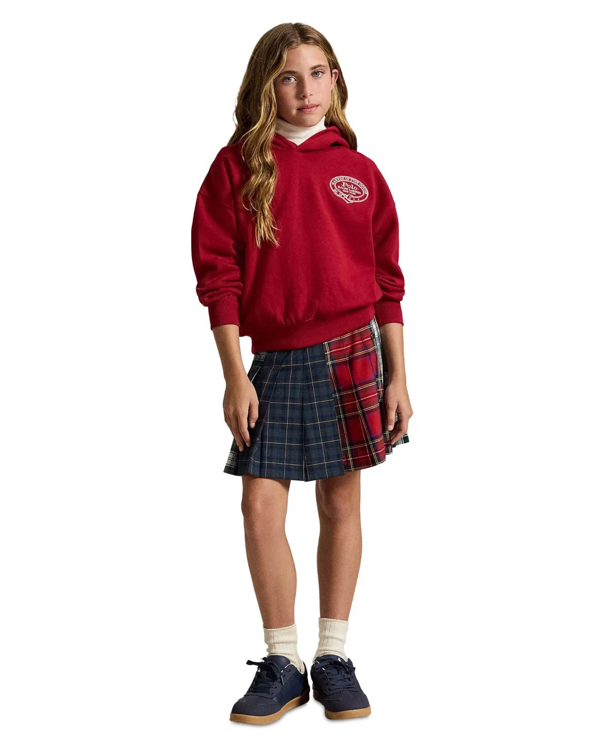 Plaid Poplin Skirt by Polo Ralph Lauren