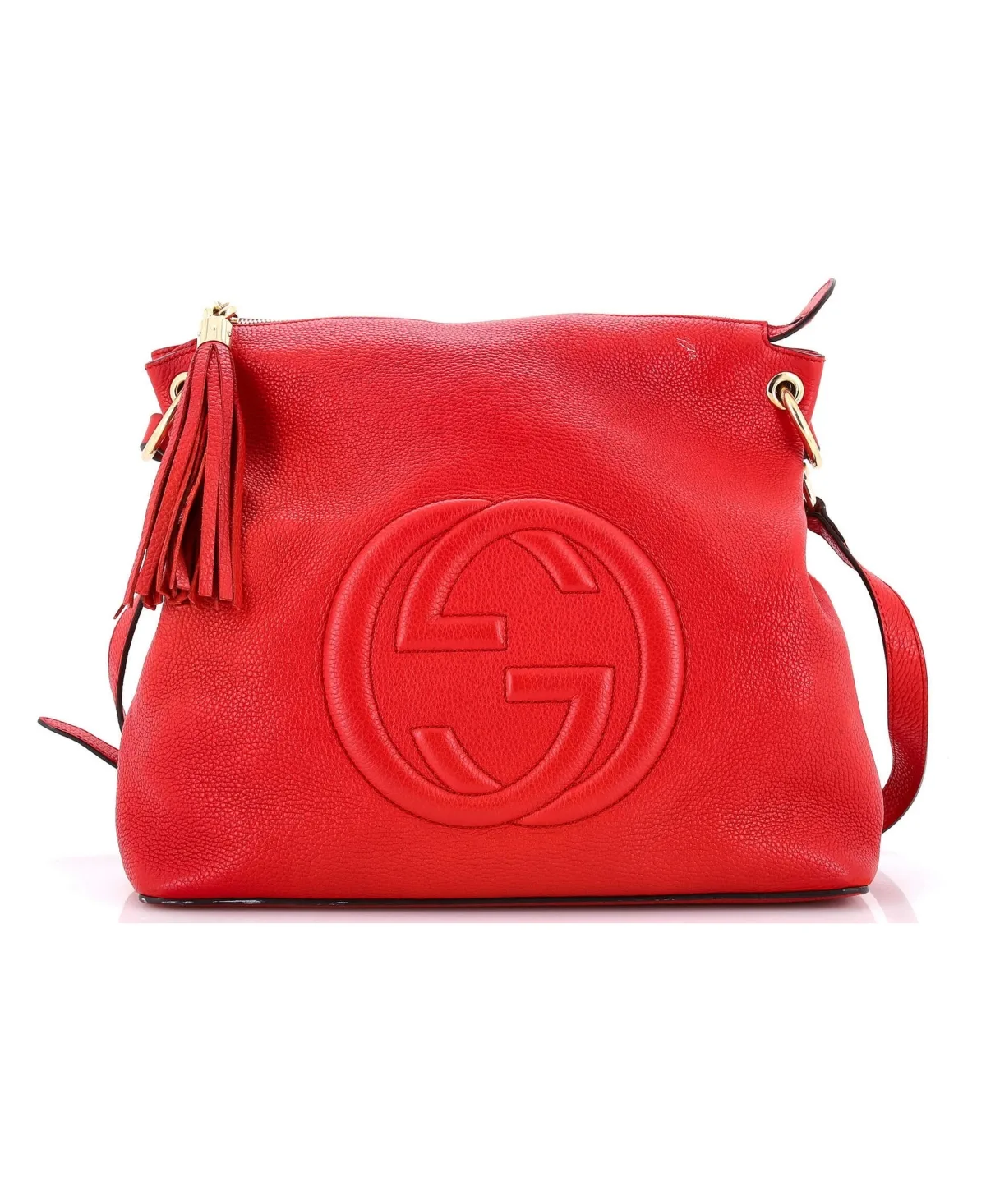 Pre-Owned Large Soho Convertible Hobo Leather by Gucci