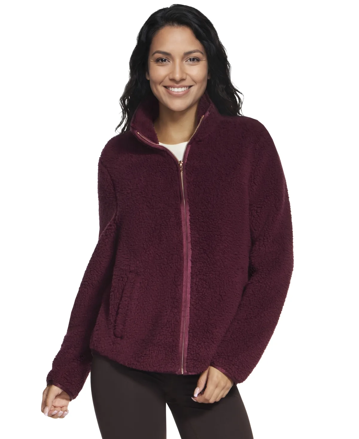Oversized Sherpa Jacket by Skechers