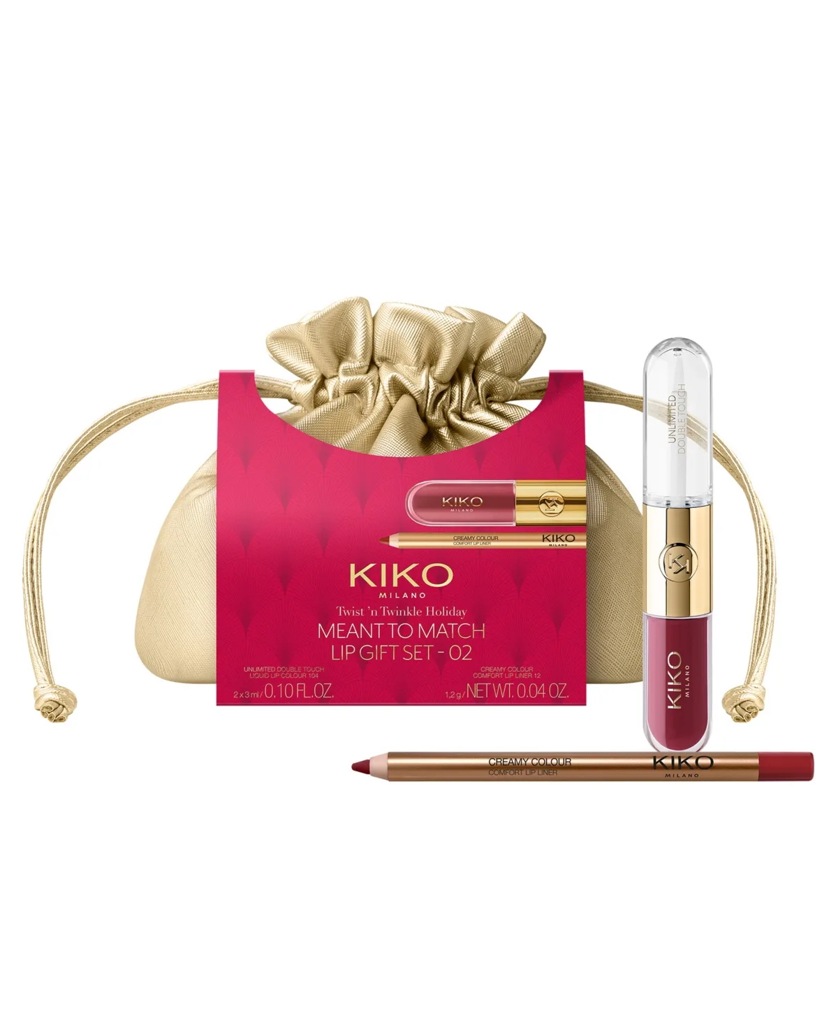 2-Piece Meant to Match Gift Set - 02 Dark Brown or Multi by Kiko Milano