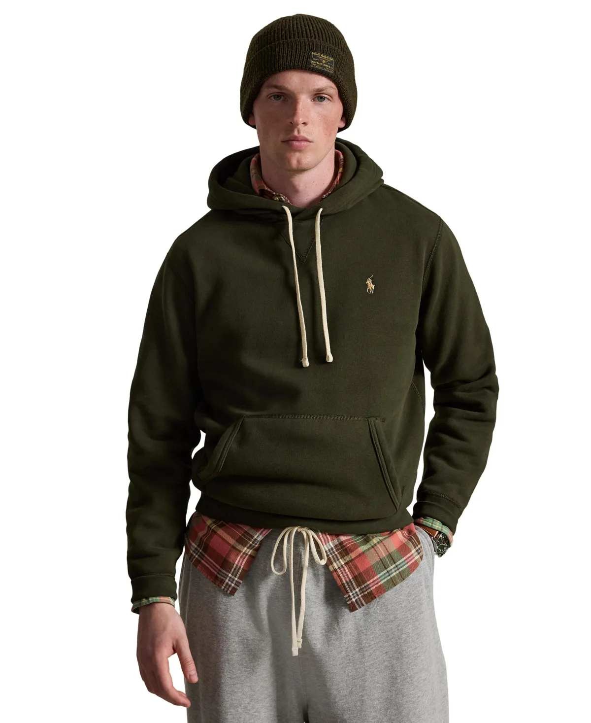 Rl Fleece Hoodie by Polo Ralph Lauren