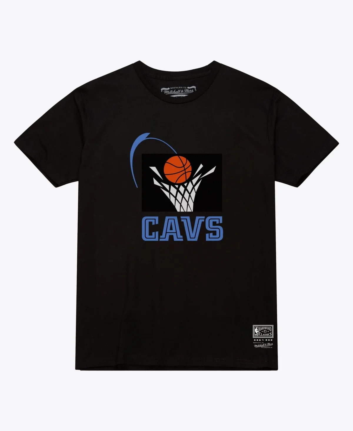 Cleveland Cavaliers Hardwood Classics Arch T-Shirt by Mitchell & Ness