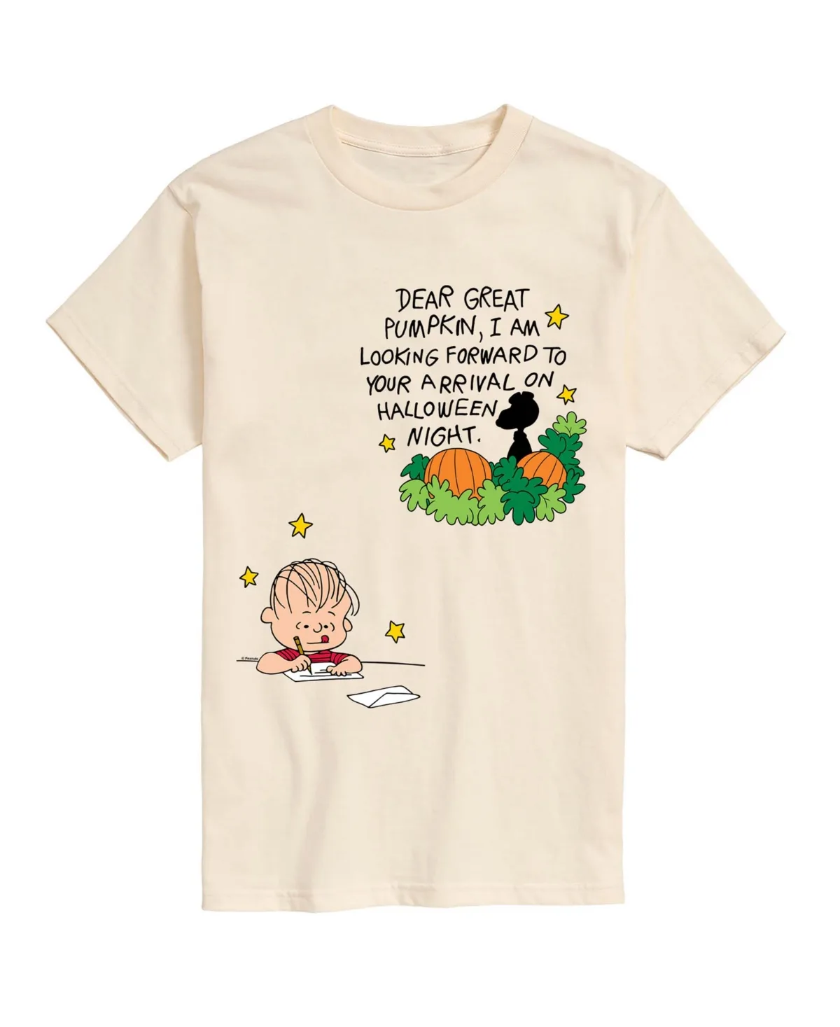 Great Pumpkin Letter Graphic T-Shirt by Airwaves