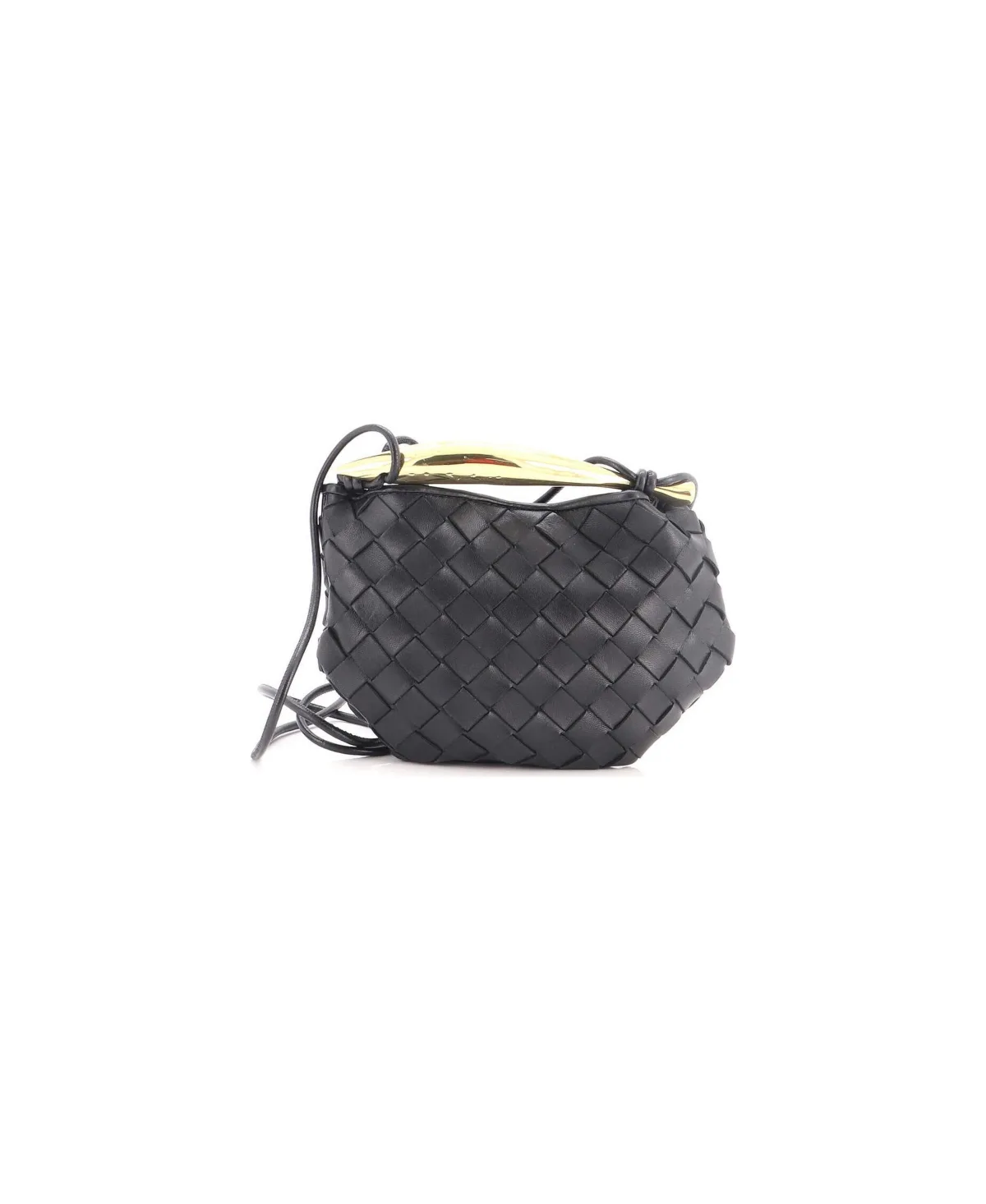 Pre-Owned Bottega Veneta Mini Sardine Top Handle Bag Intrecciato Nappa by Bottega Veneta