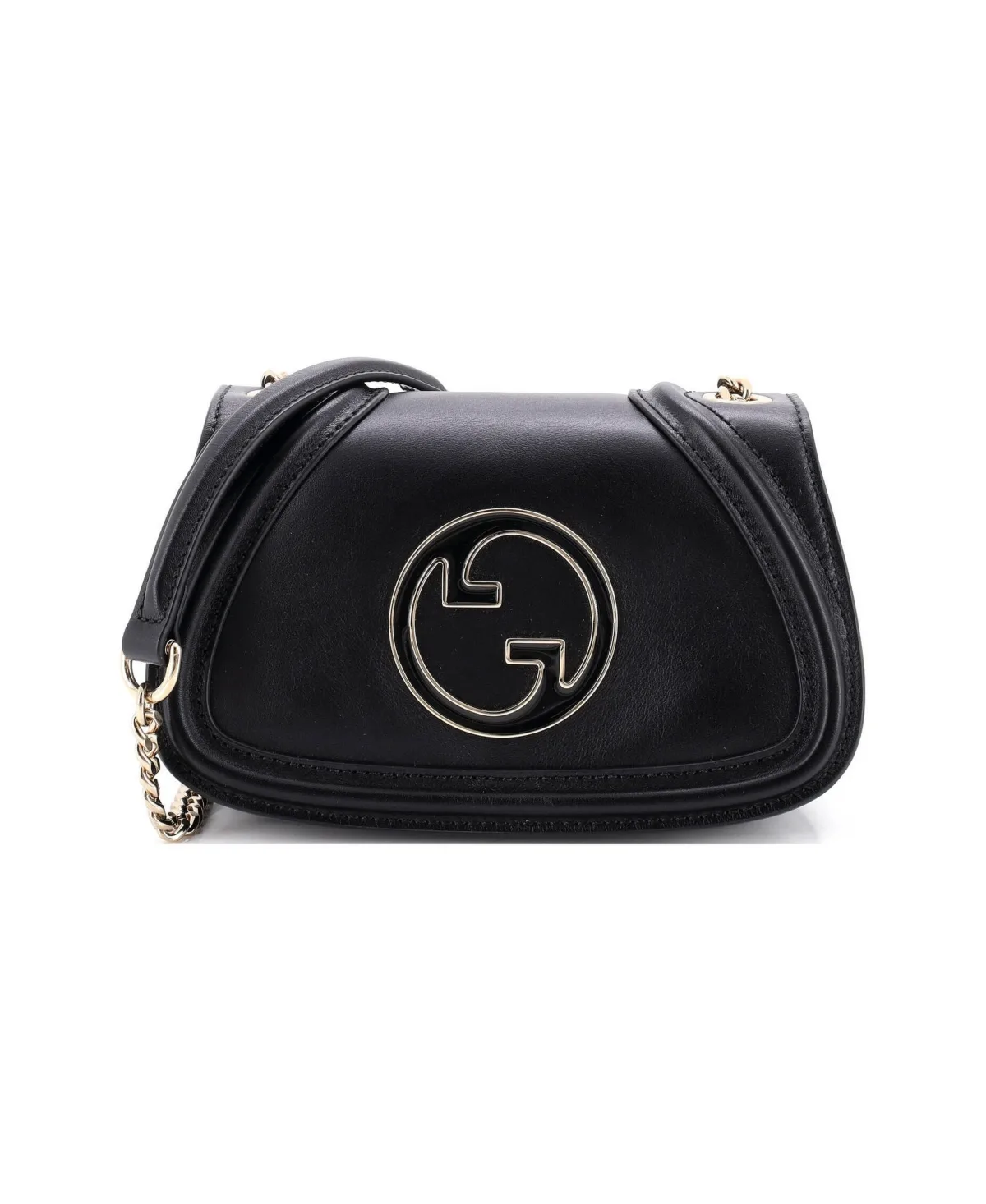 Pre-Owned Gucci Small Blondie Nm Chain Crossbody Bag Leather by Gucci