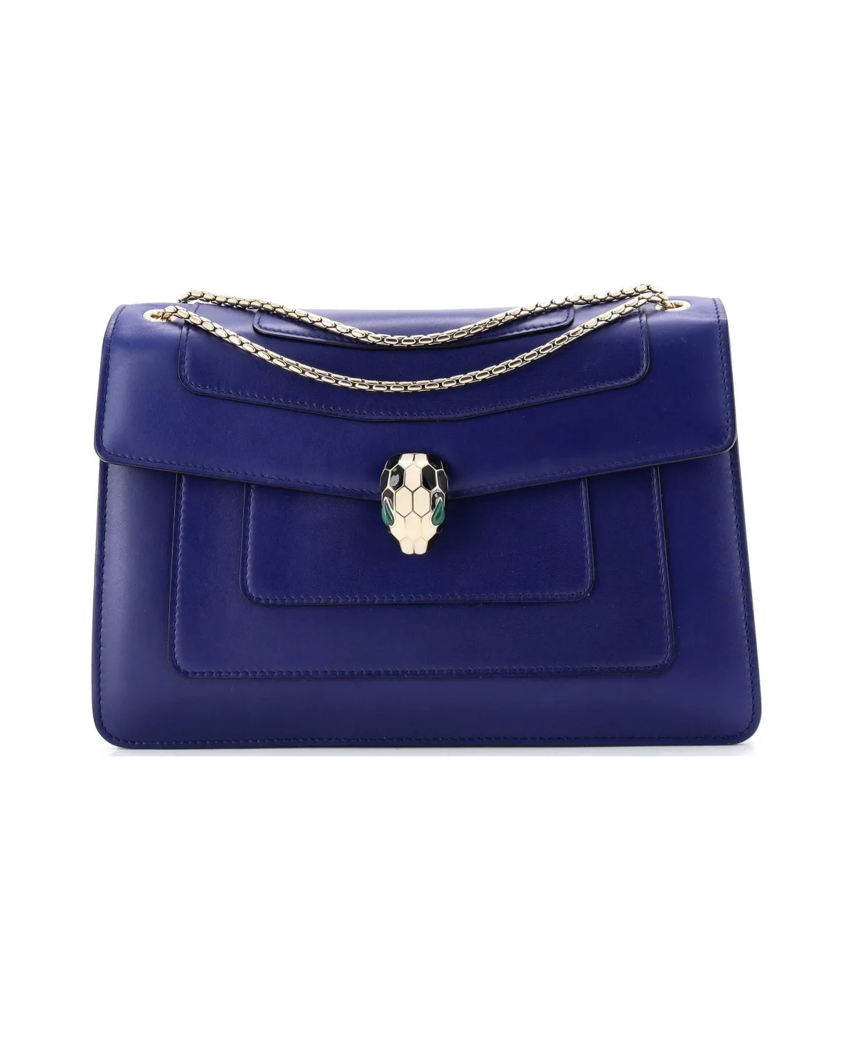 Pre-Owned Bvlgari Medium Serpenti Forever Shoulder Bag Leather by BVLGARI