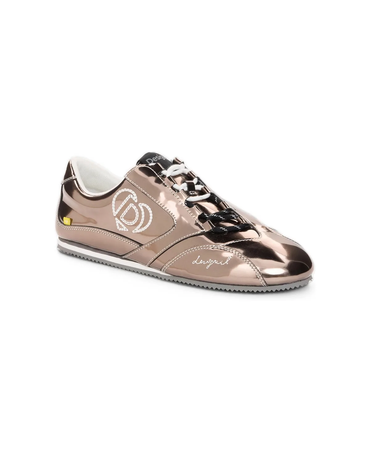 Faux Leather Sneakers by Desigual