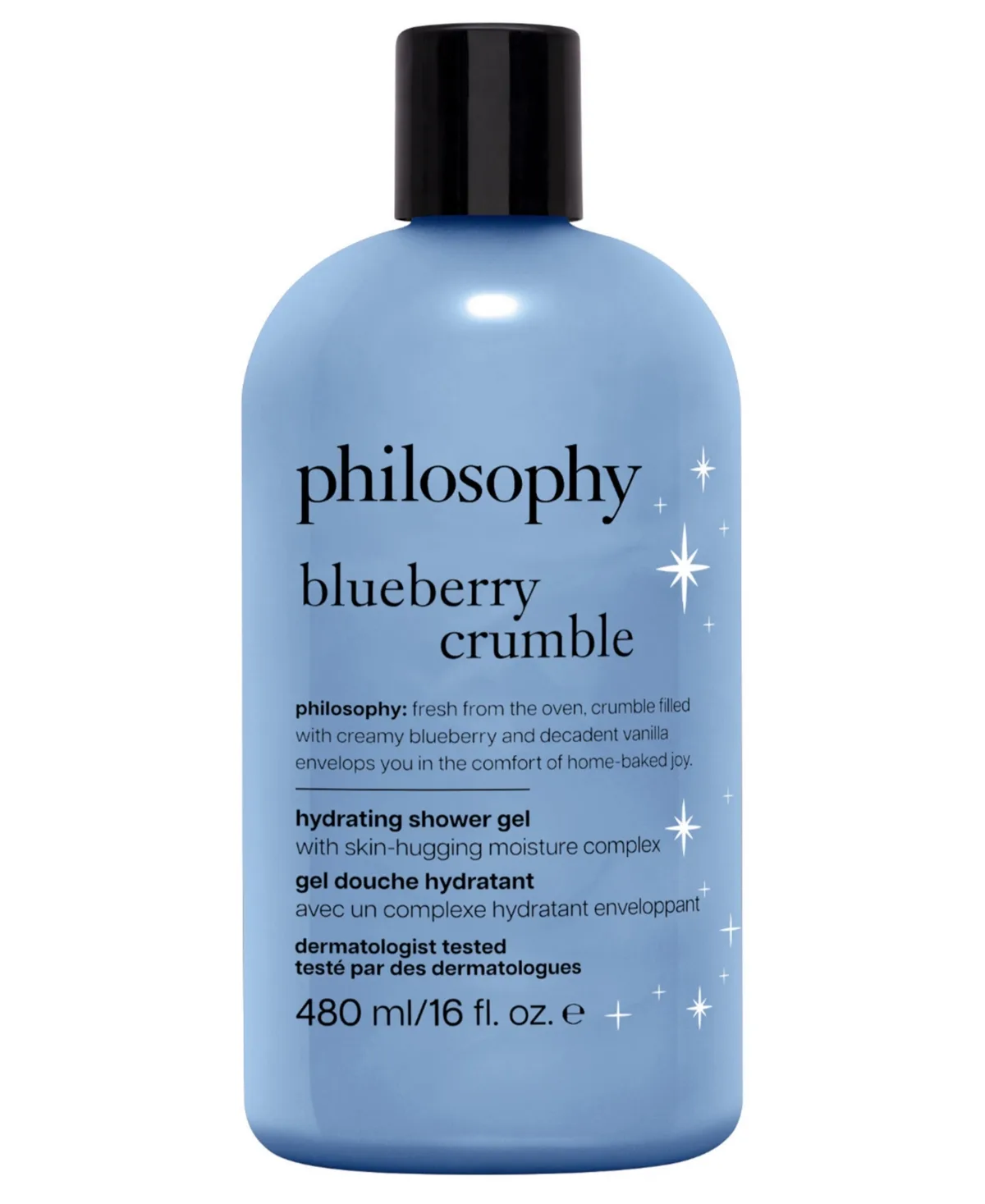 Blueberry Crumble Hydrating Shower Gel, 16 oz by Philosophy