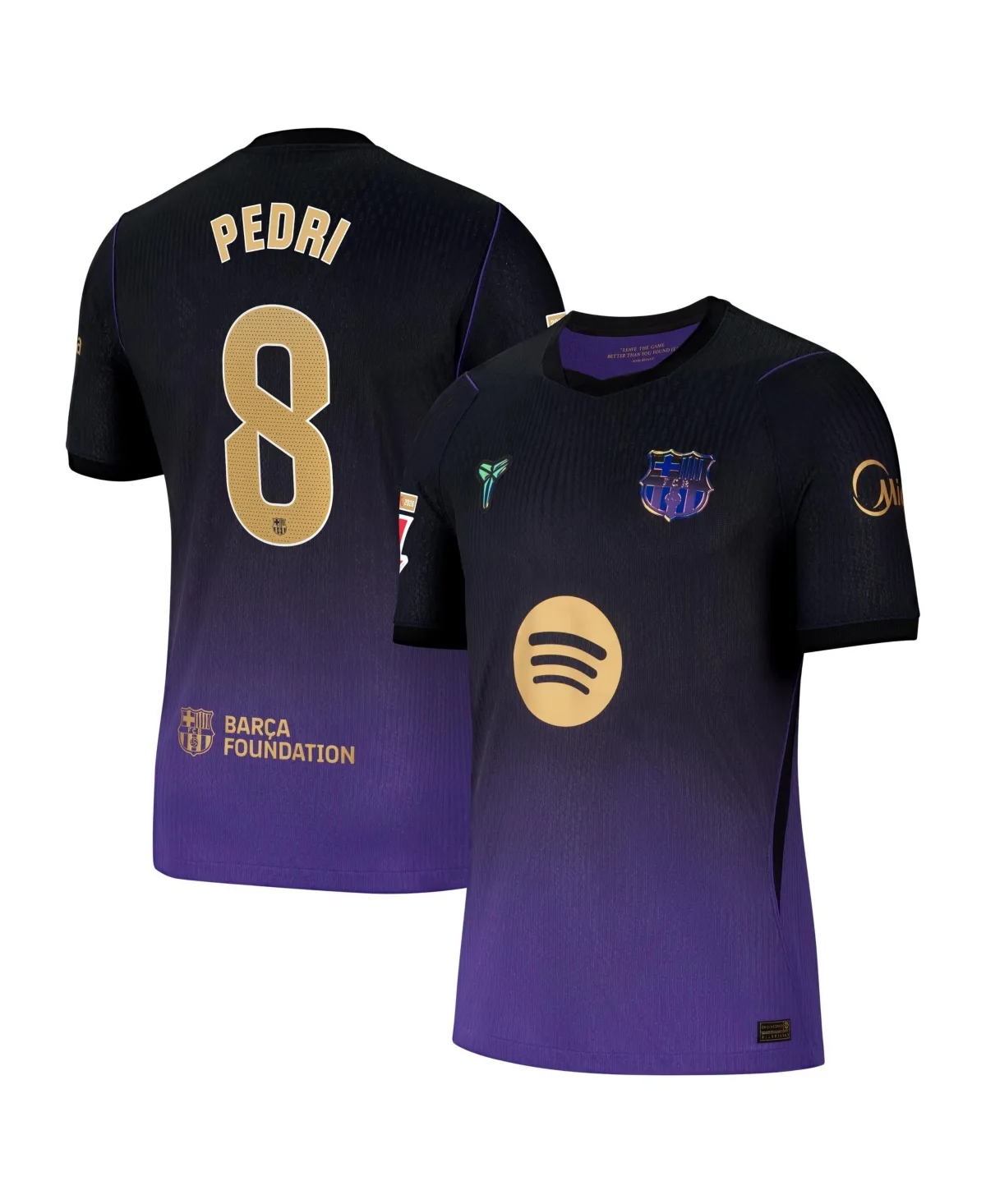 Pedri Barcelona 2026/27 Away Match Authentic Jersey by Nike