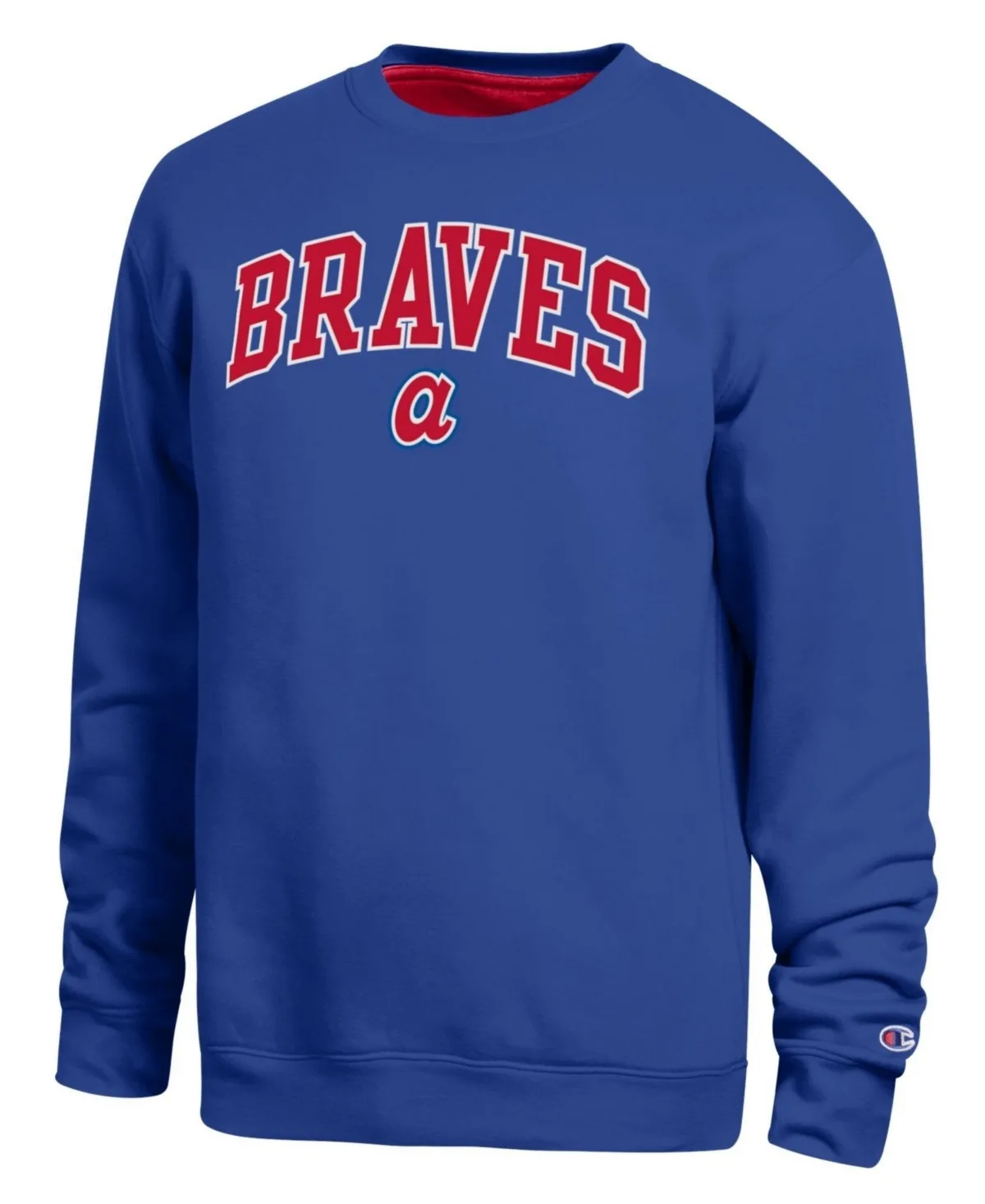 Atlanta Braves Fleece Crew Sweatshirt by Champion