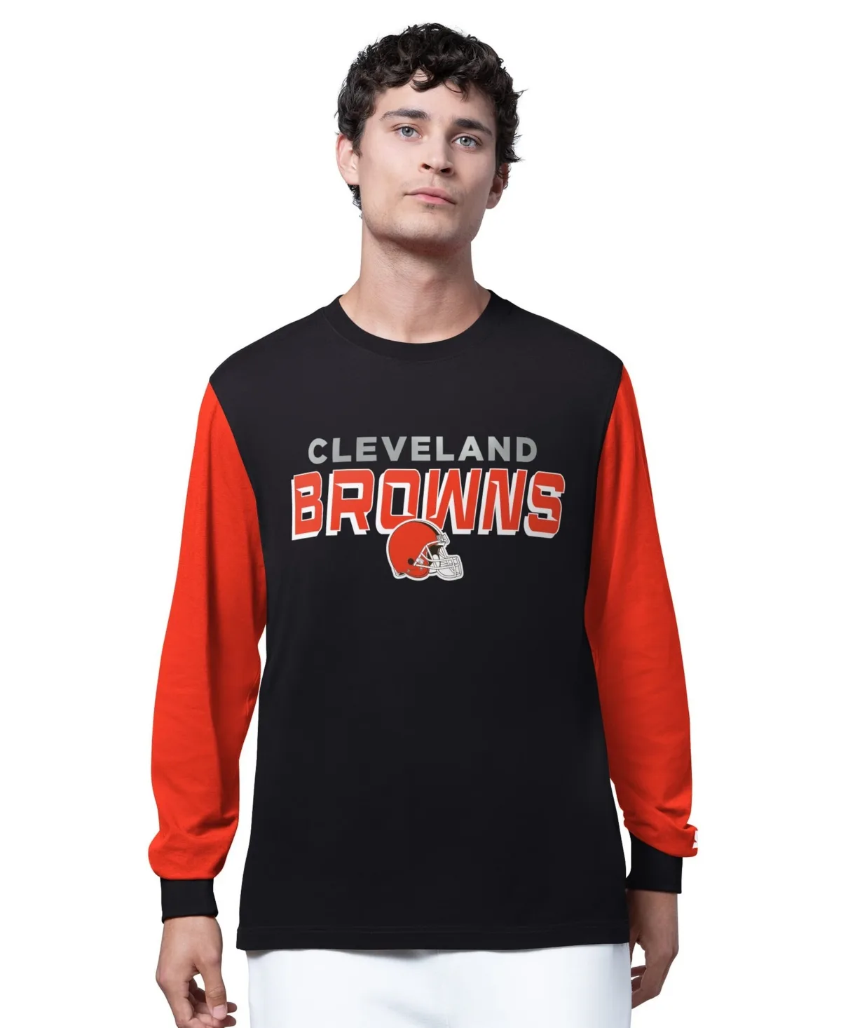 Cleveland Browns Thursday Night Gridiron Long-Sleeves T-Shirt by Starter