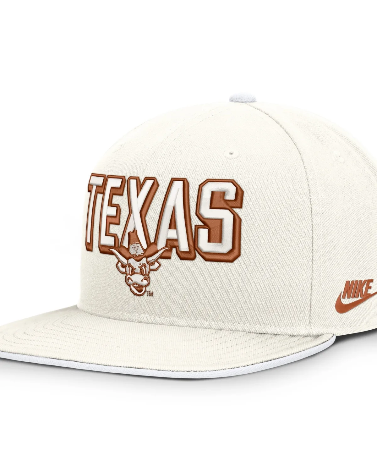 Texas Longhorns Legacy Letter Mascot Pro Snapback Hat by Nike
