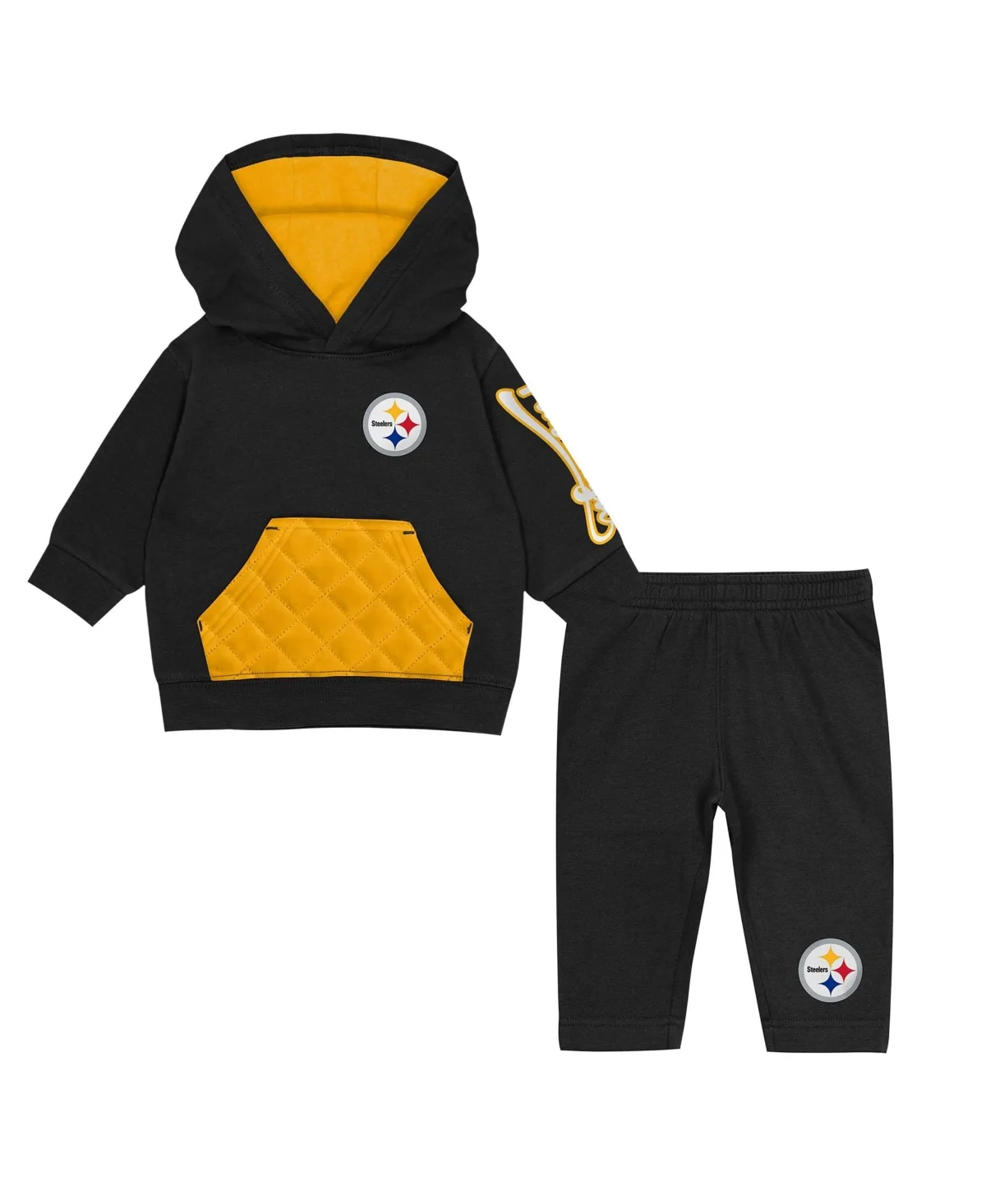 Drive Stopper Puff-Print Fleece Hoodie and Pants, 2-Piece Set by Outerstuff