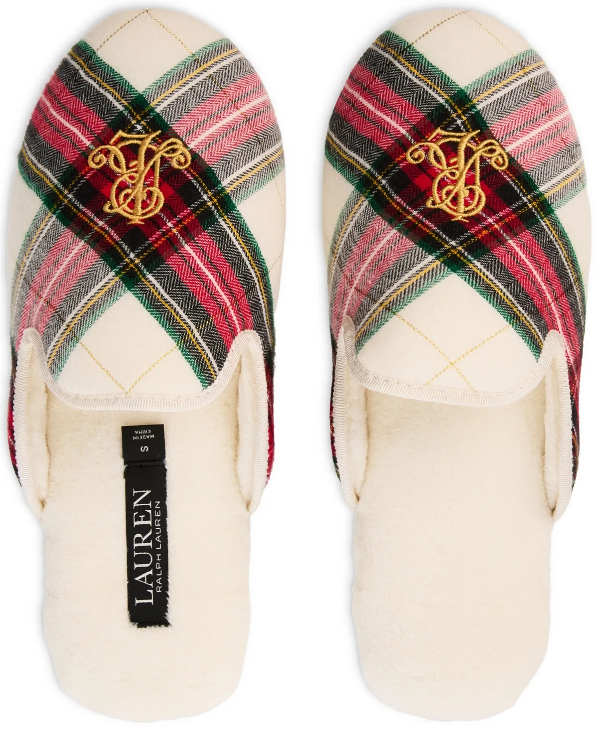 Slip-On Round-Toe Slides by Ralph Lauren