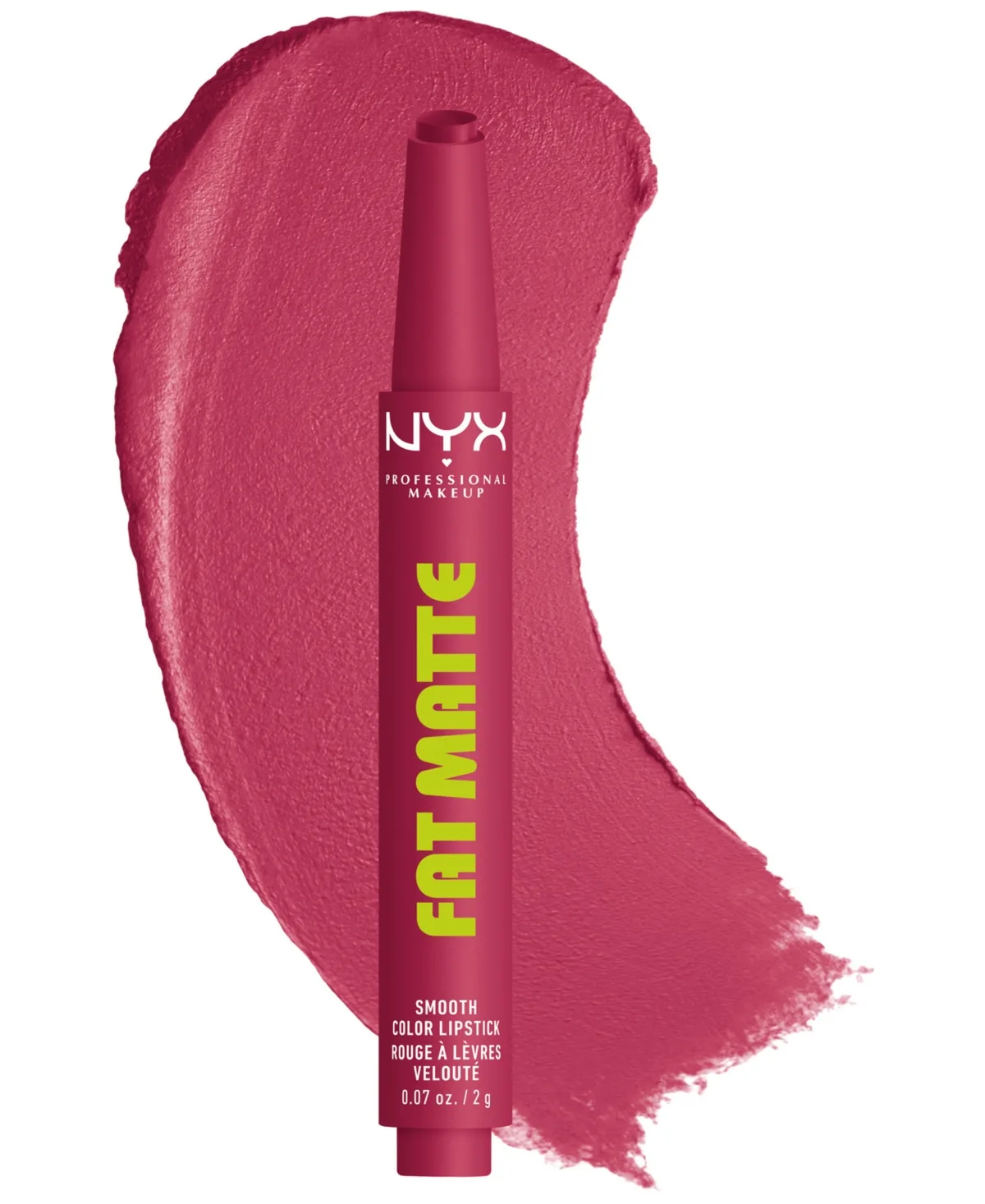 Fat Matte Lipstick, 0.07 oz. - Blush Blanket by NYX Professional Makeup