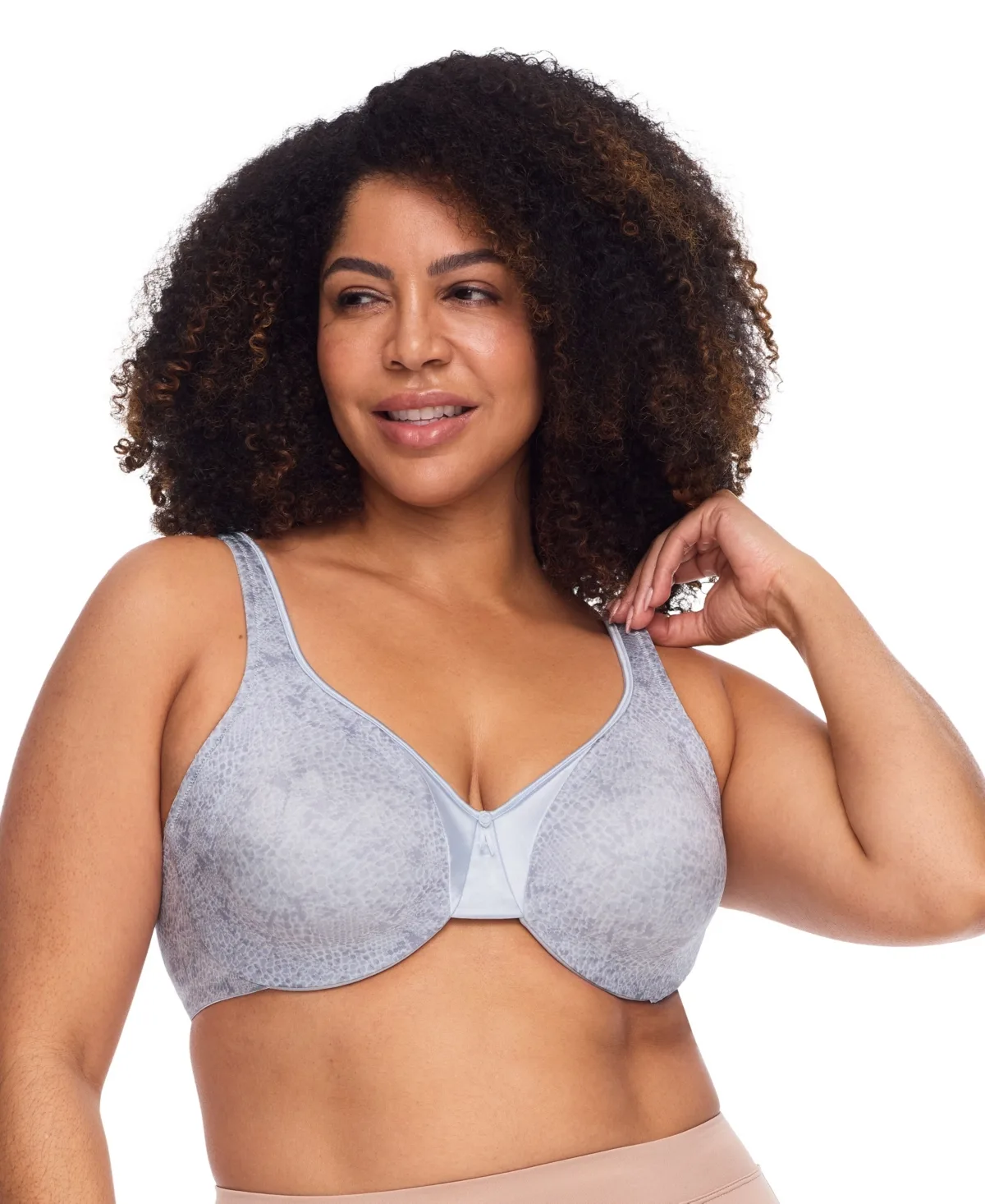 Signature Support Cushioned Underwire for Support and Comfort Underwire Unlined Full-Coverage Bra 35002A by Warner's