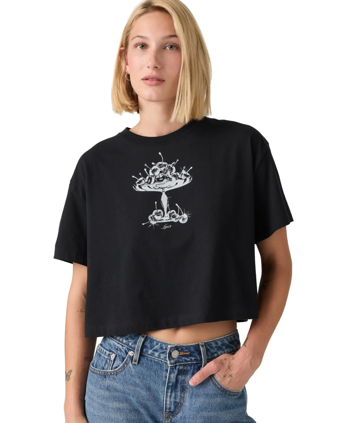 Graphic Cropped Anyday T-Shirt by Levi's