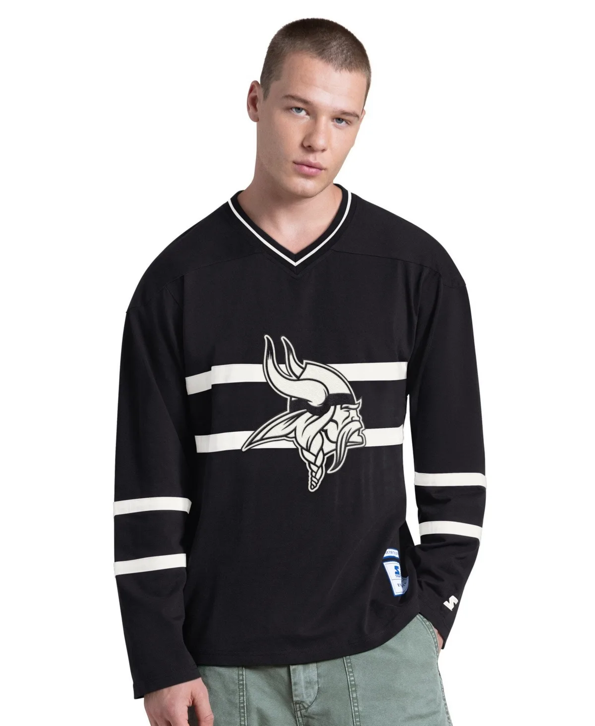 Minnesota Vikings Lineup Long Sleeve T-Shirt by Starter