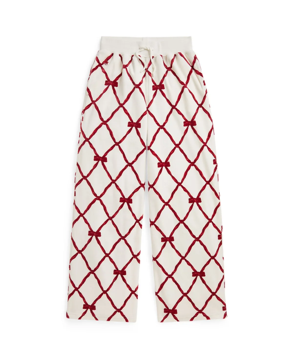 Velour Wide-Leg Sweatpant by Polo Ralph Lauren