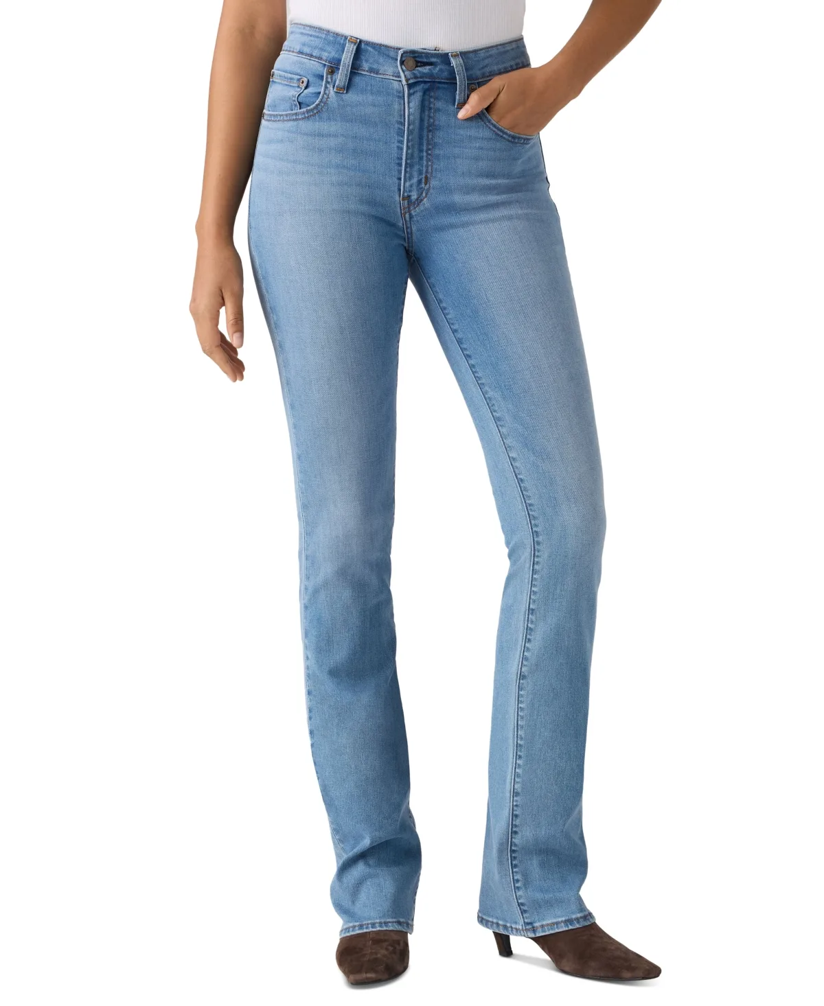 725 High Rise Bootcut Stellar Stretch Jeans