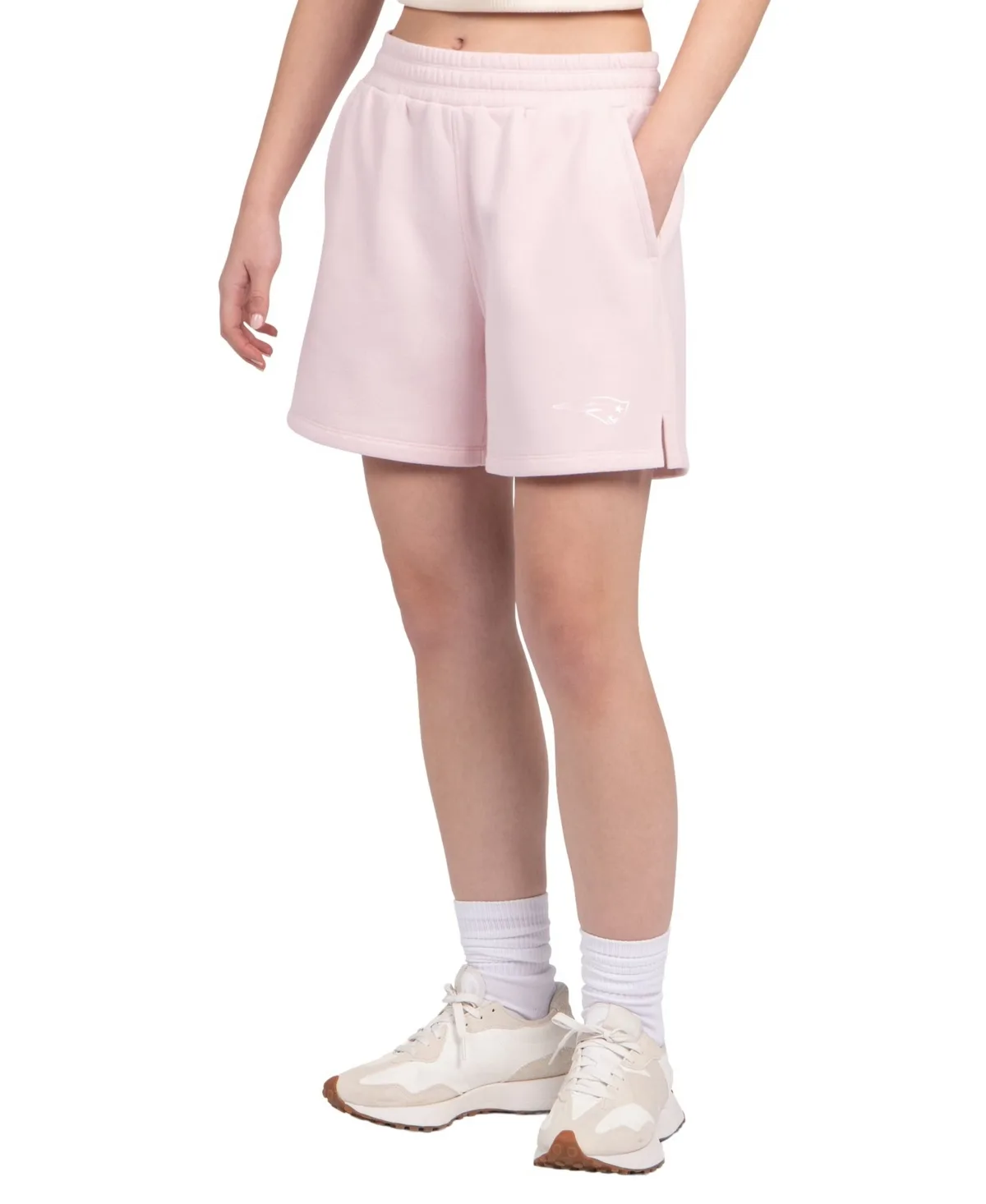 New England Patriots Travel Pastels Fleece Shorts by Starter