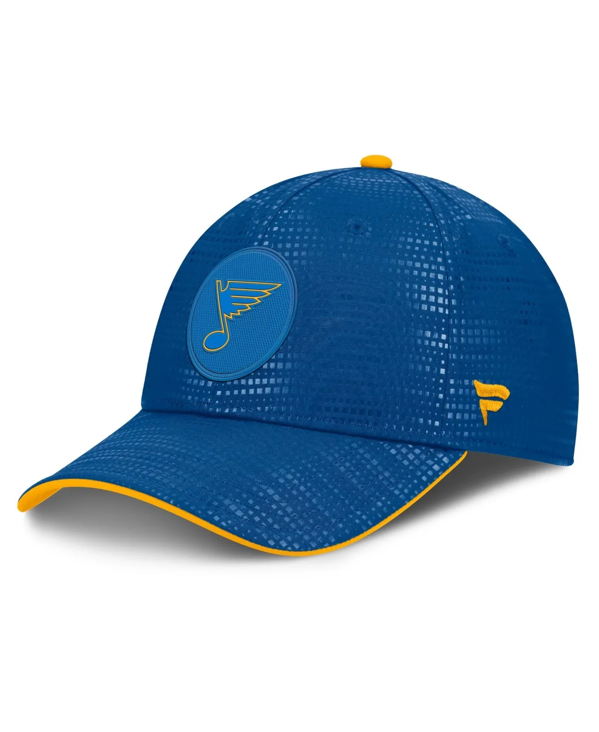 St. Louis Blues Authentic Pro Rink Debossed Stretch Fit Hat by Fanatics