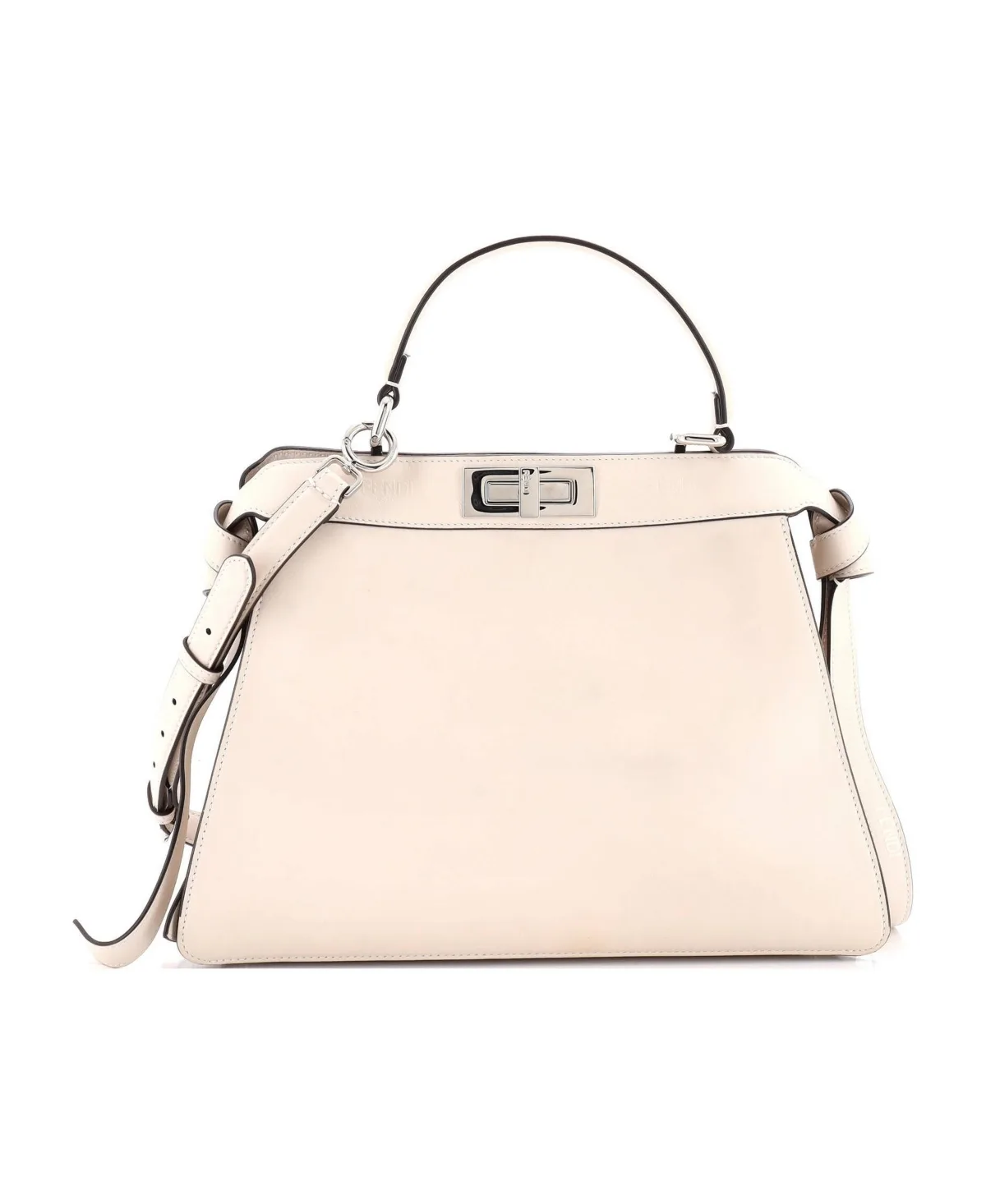 Pre-Owned Fendi Medium Peekaboo ISeeU Bag Leather by FENDI