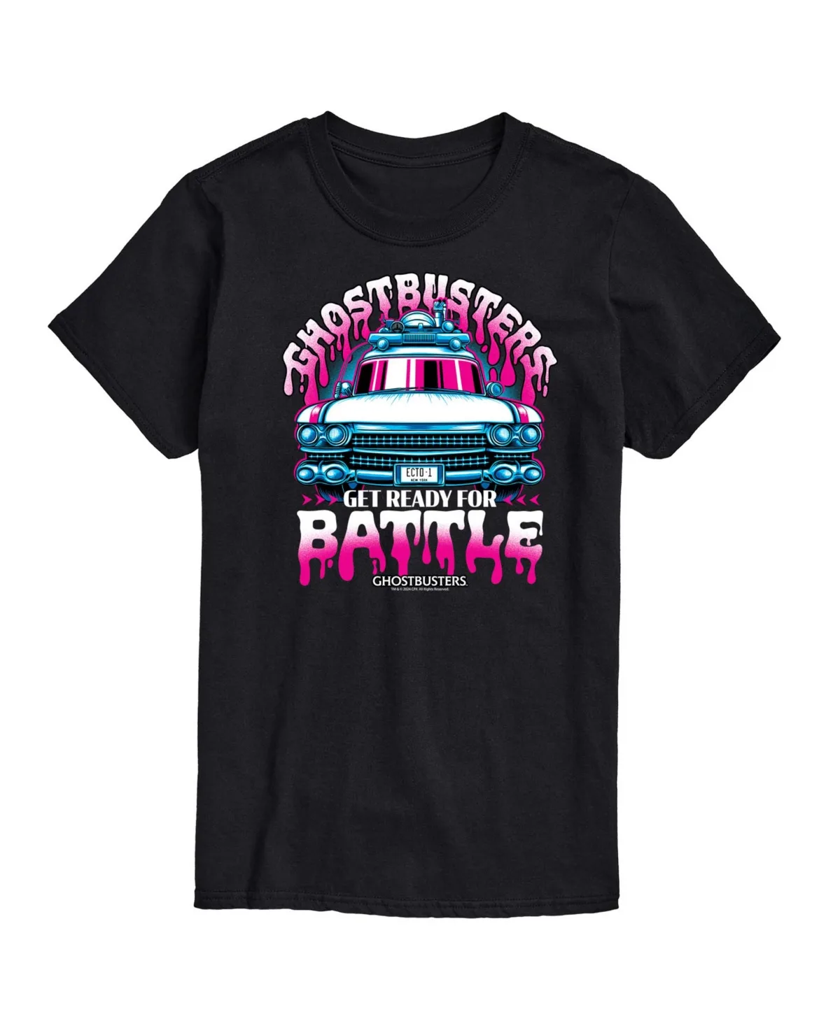 Ghostbusters: Frozen Empire Ready for Battle Graphic Short-Sleeve T-Shirt by Airwaves
