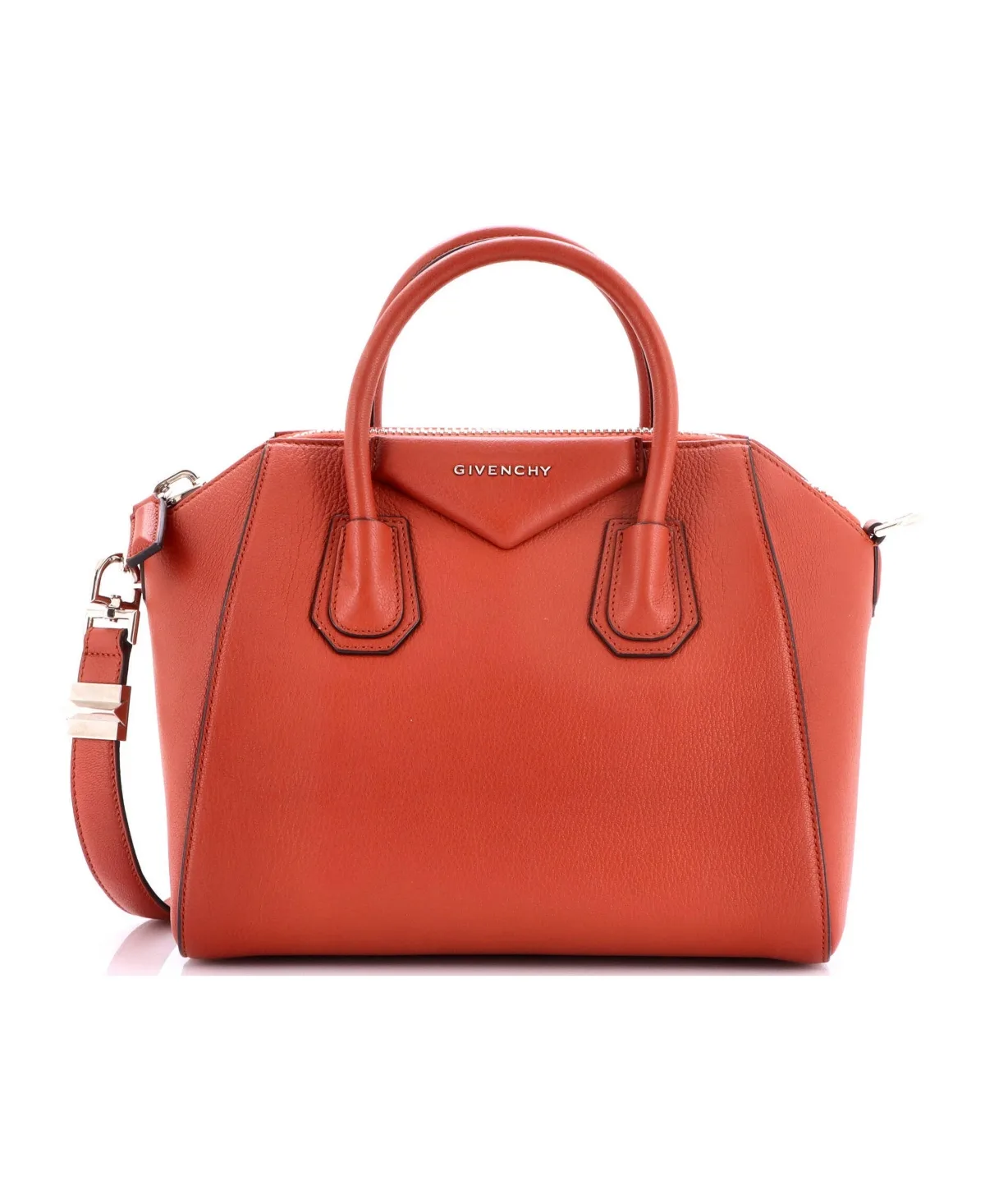 Pre-Owned Givenchy Small Antigona Bag Leather by GIVENCHY