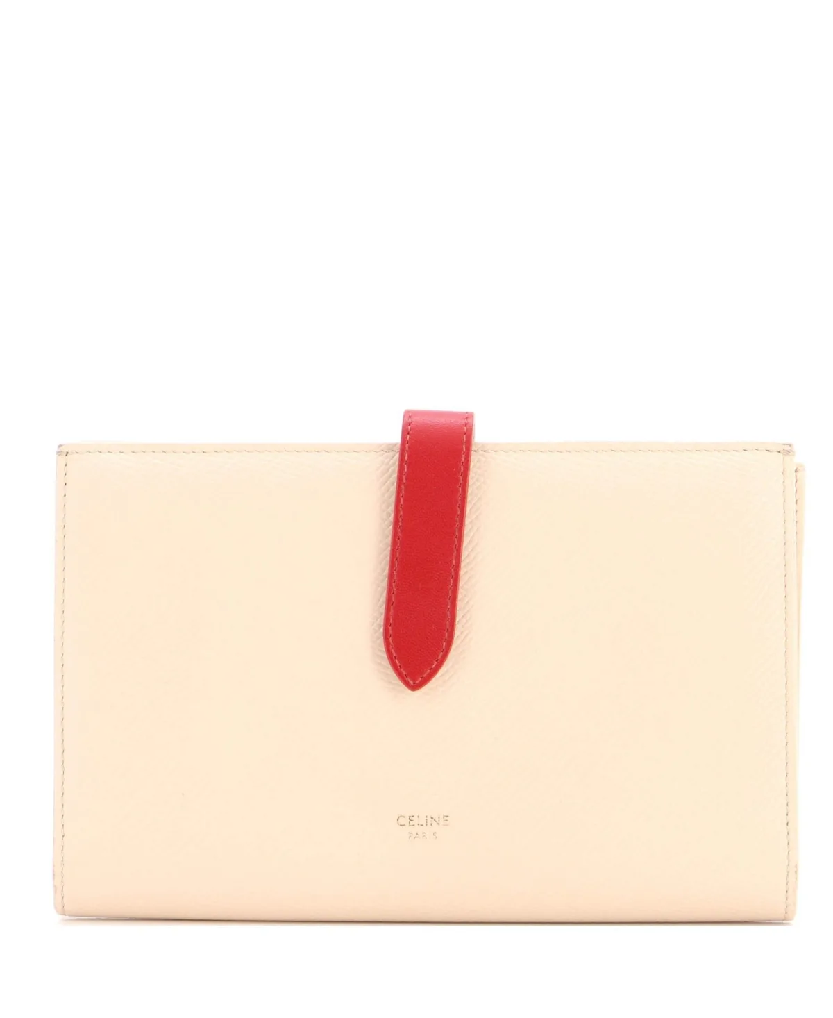Pre-Owned Celine Large Multifunction Strap Wallet Leather by Celine