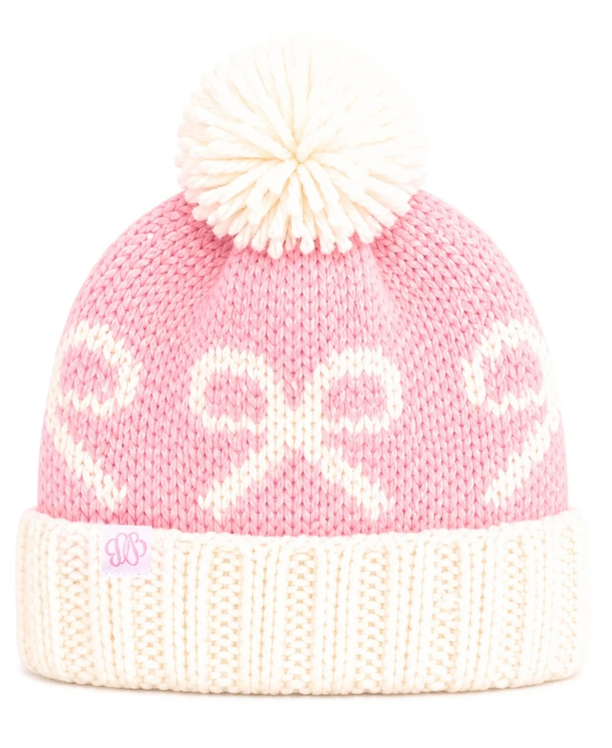 Bows Pom Beanie by Bits & Bows