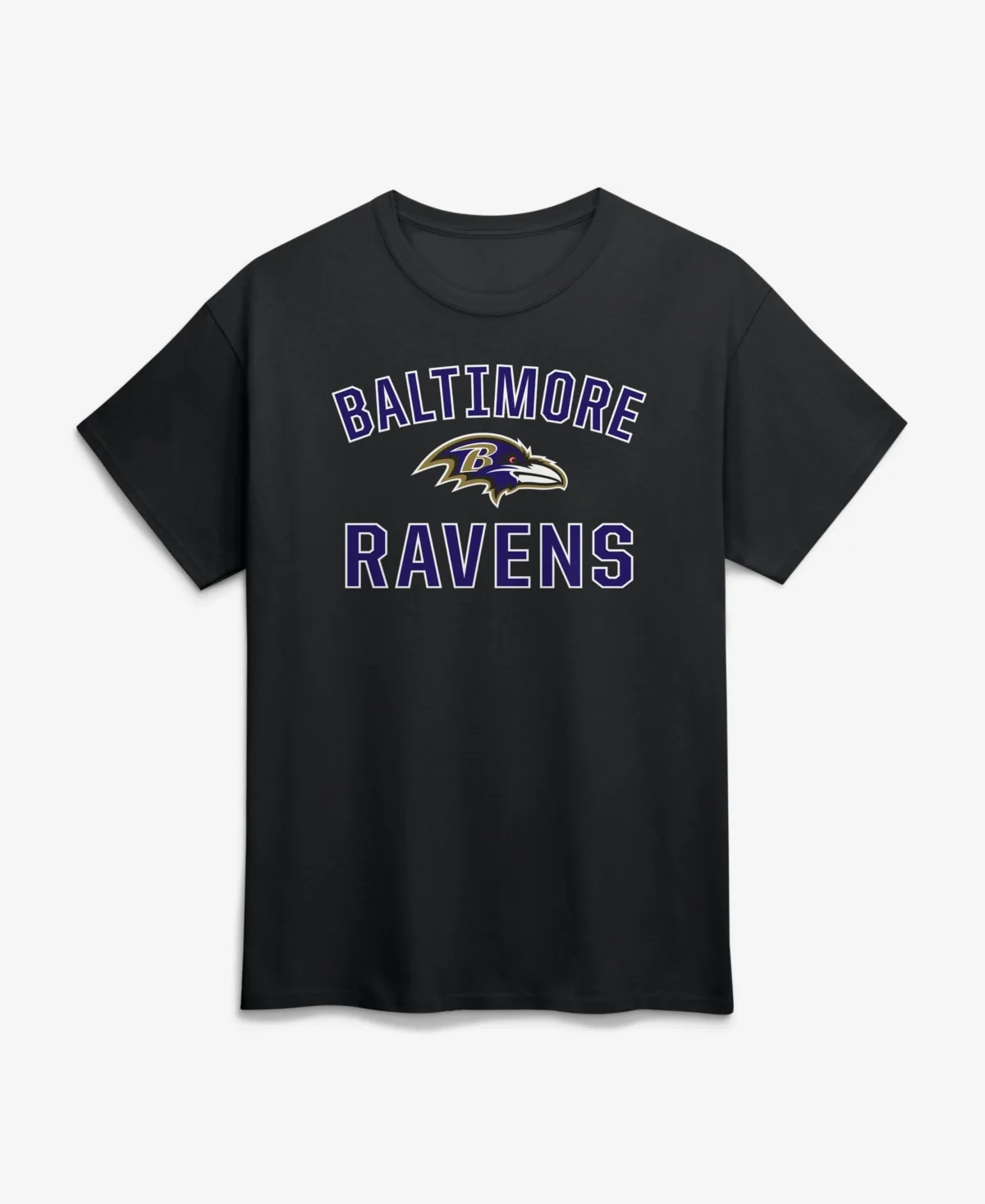 Baltimore Ravens Cotton Victory Arch T-Shirt by Logo Athletic