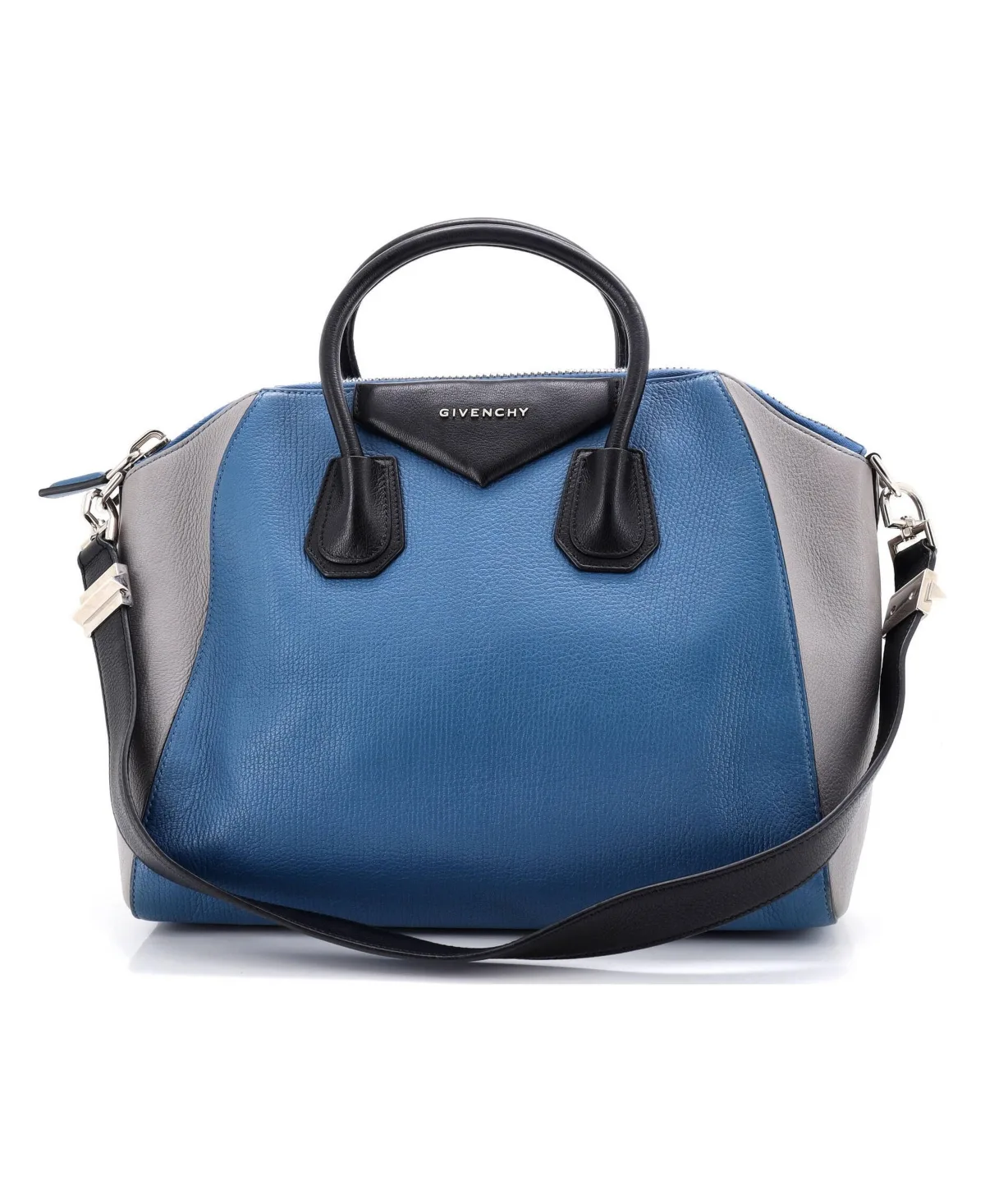 Pre-Owned Givenchy Medium Tricolor Antigona Bag Leather by GIVENCHY