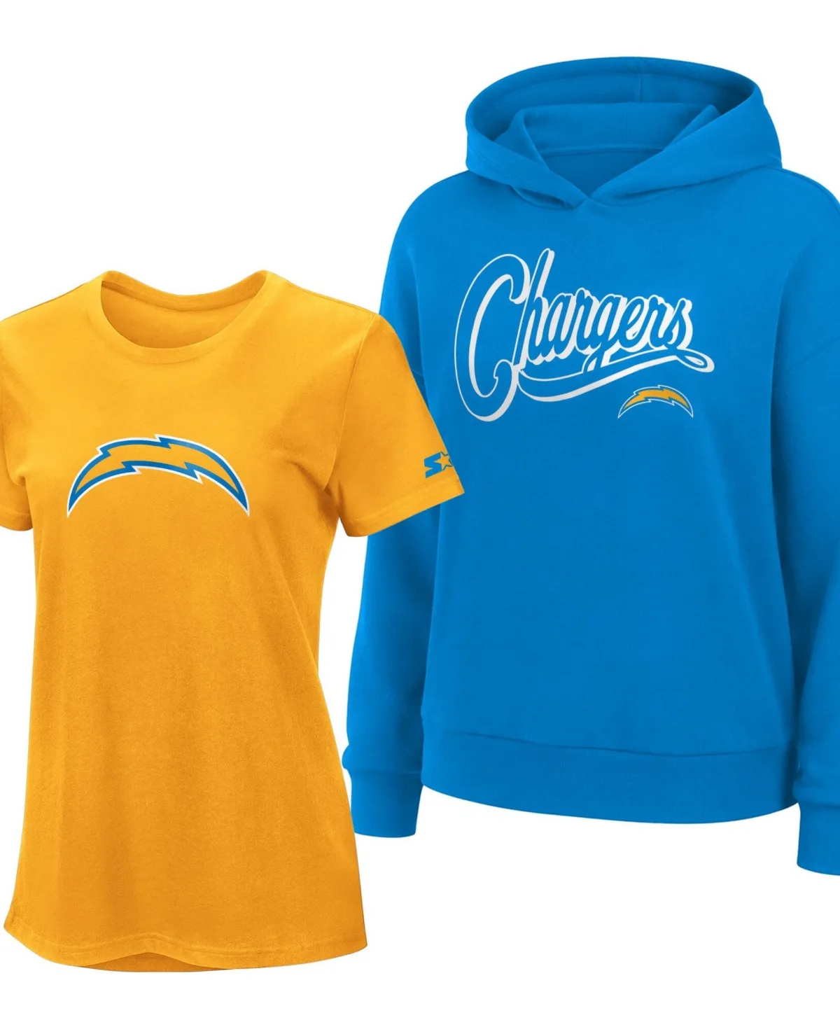 Los Angeles Chargers Hoodie Combo Pack T-Shirt by Starter